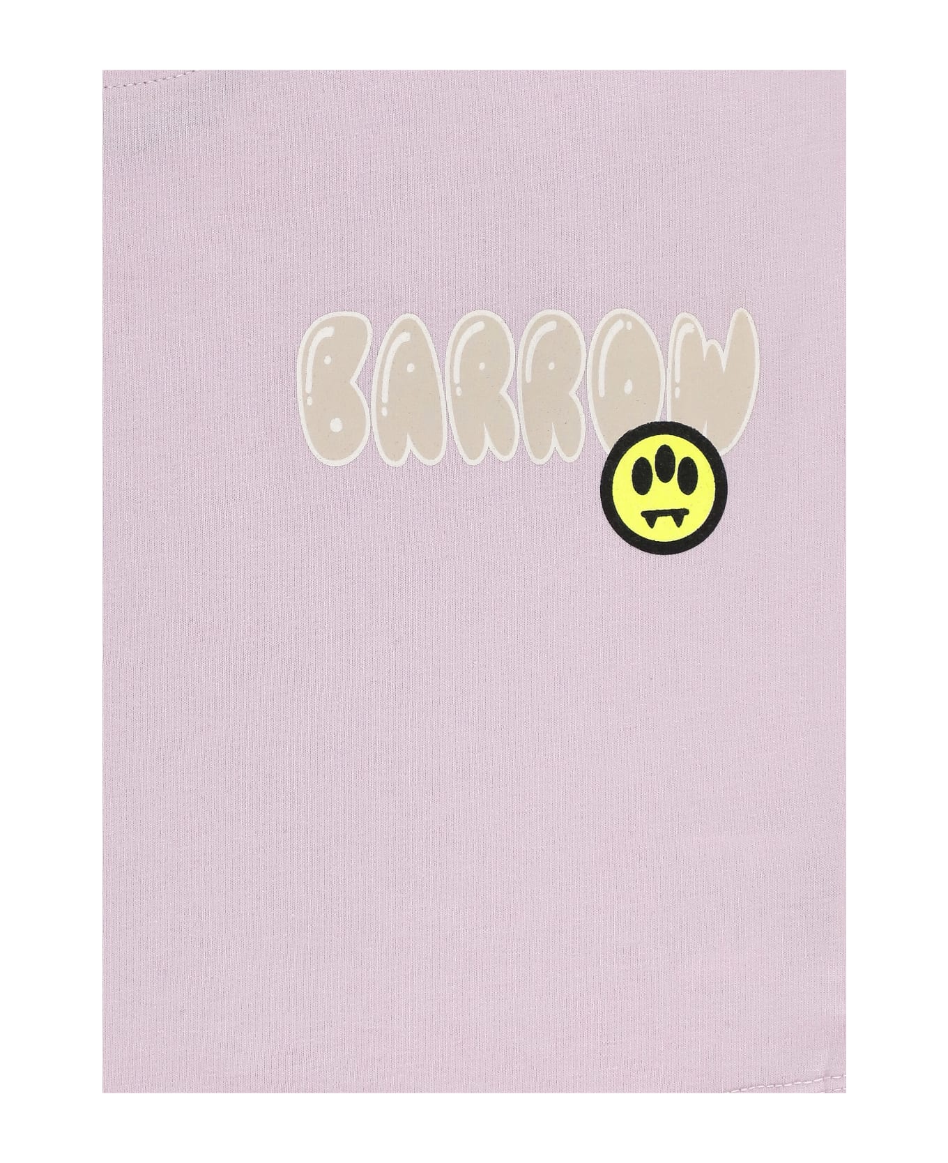 Barrow Cropped T-shirt With Logo - Pink