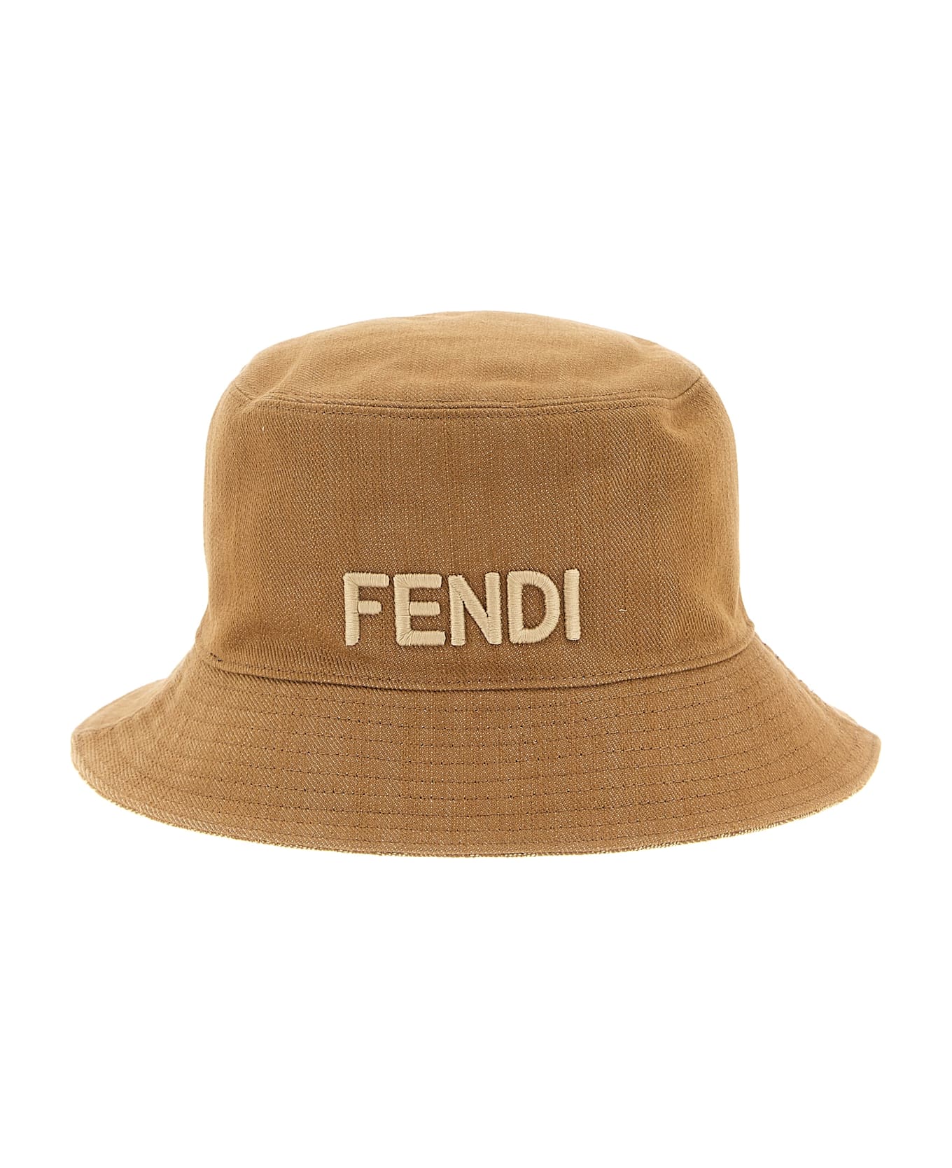 Fendi Reversible Bucket Hat - Brown