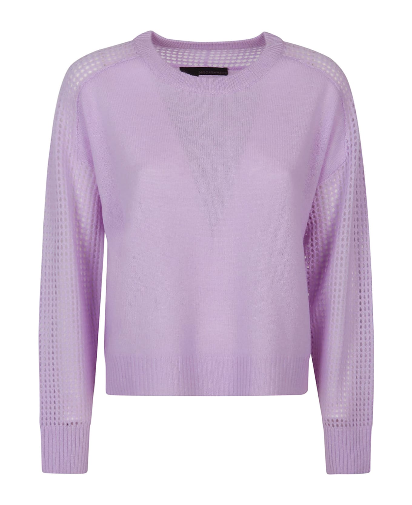 360Cashmere Riley Round Neck Sweater - Orchid