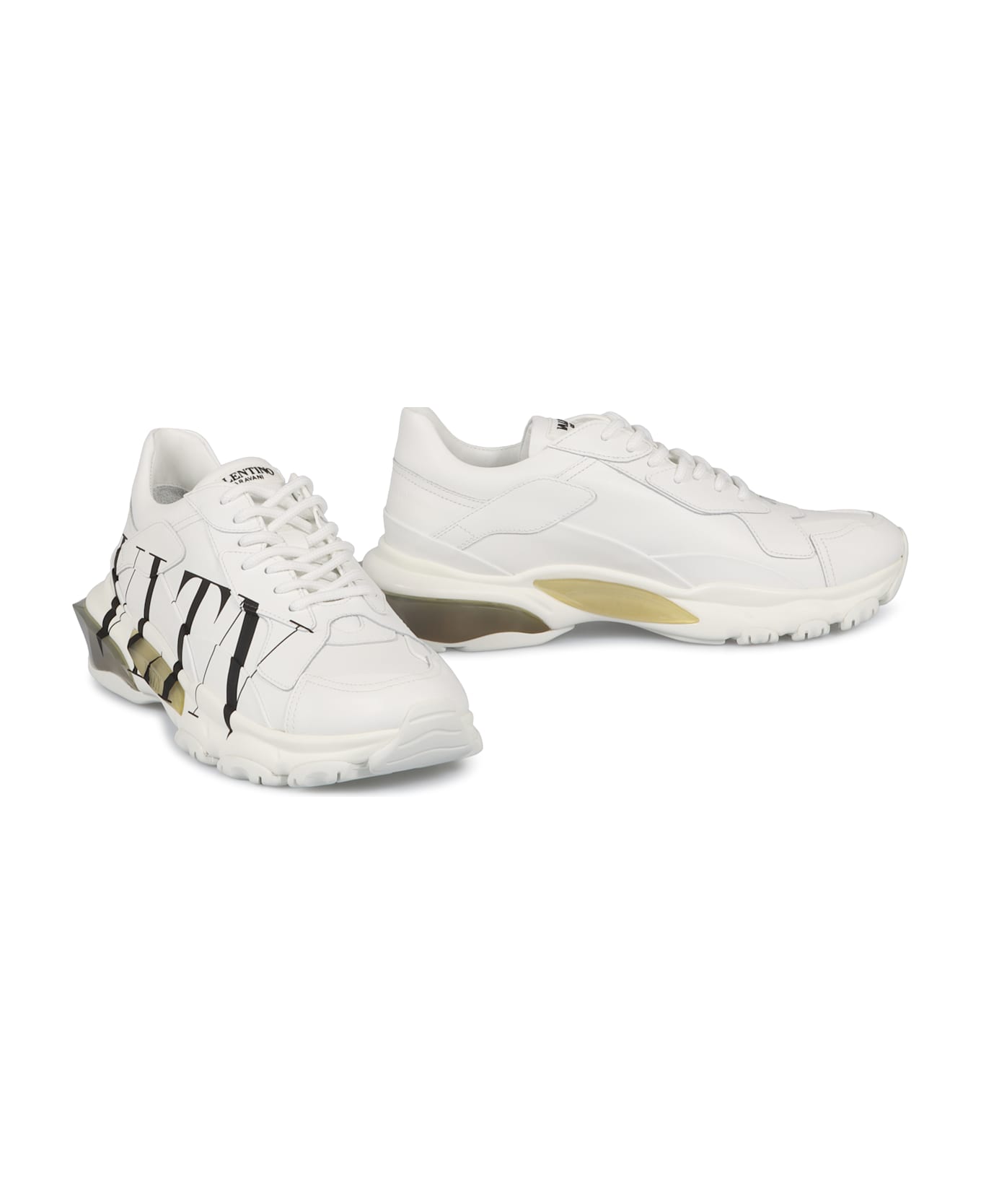 Valentino Garavani - Leather Sneakers - White