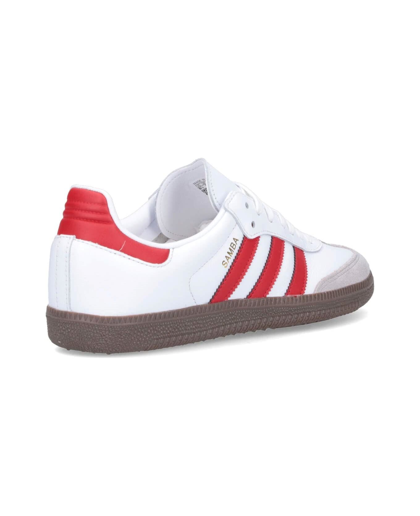 Adidas 'samba' Sneakers - Bianco
