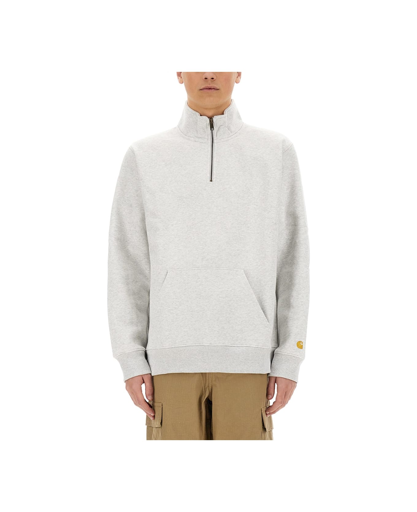 Carhartt Half Zipper Sweatshirt - GREY