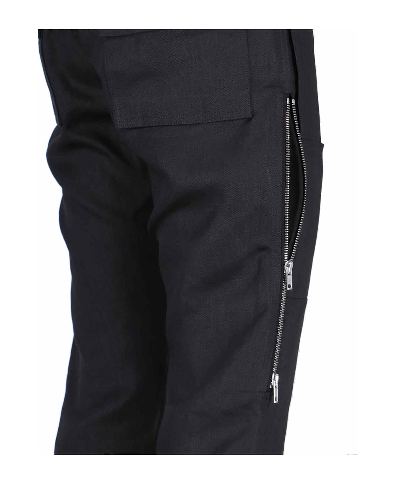 Rick Owens 'bauhaus' Cargo Pants - Black