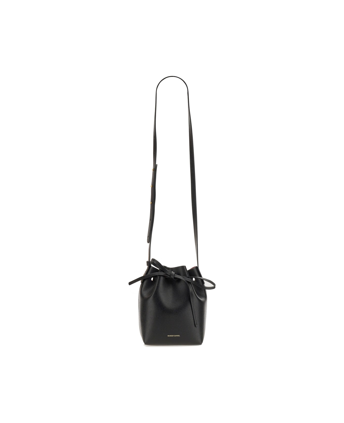 Mansur Gavriel Mini Mini Bucket Bag - BLACK