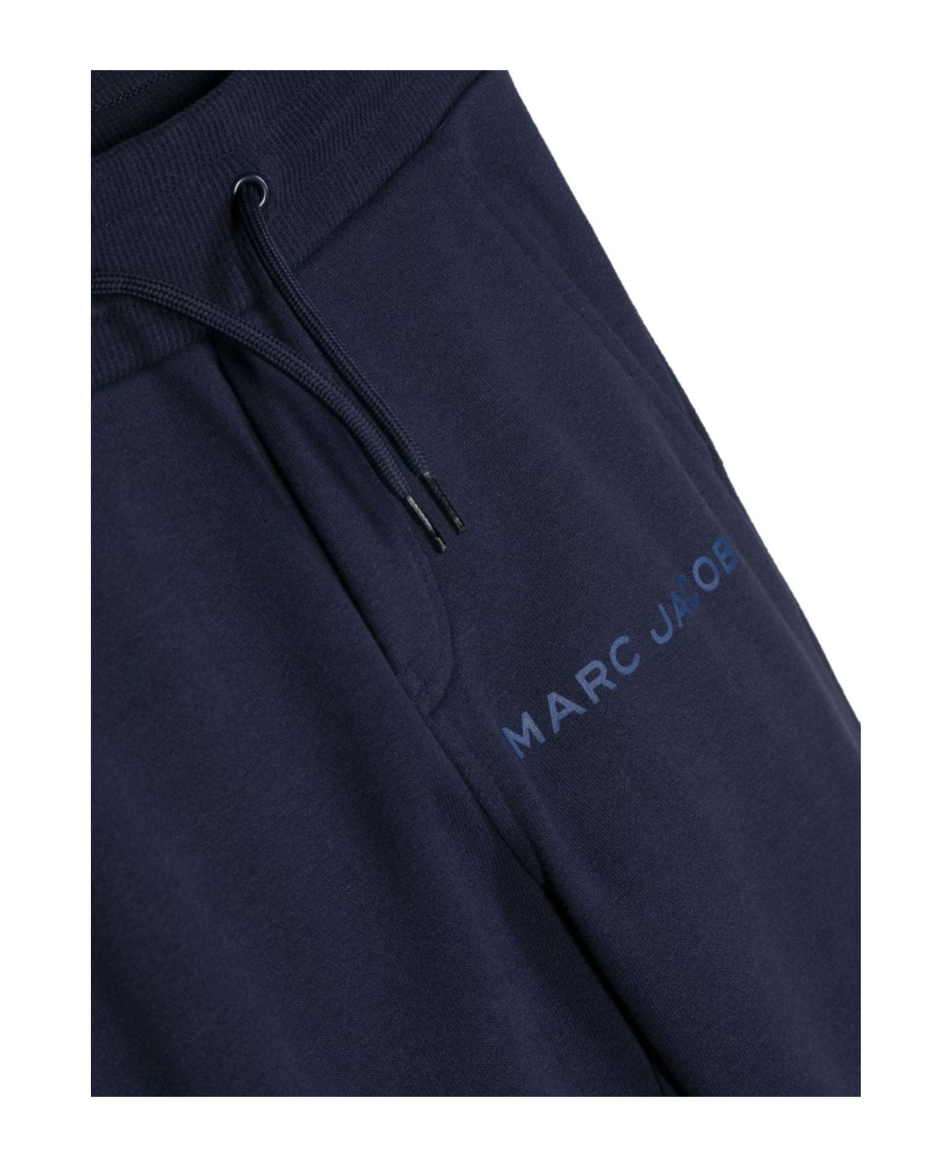 Little Marc Jacobs Blue Cotton Blend Track Pants - T Marine
