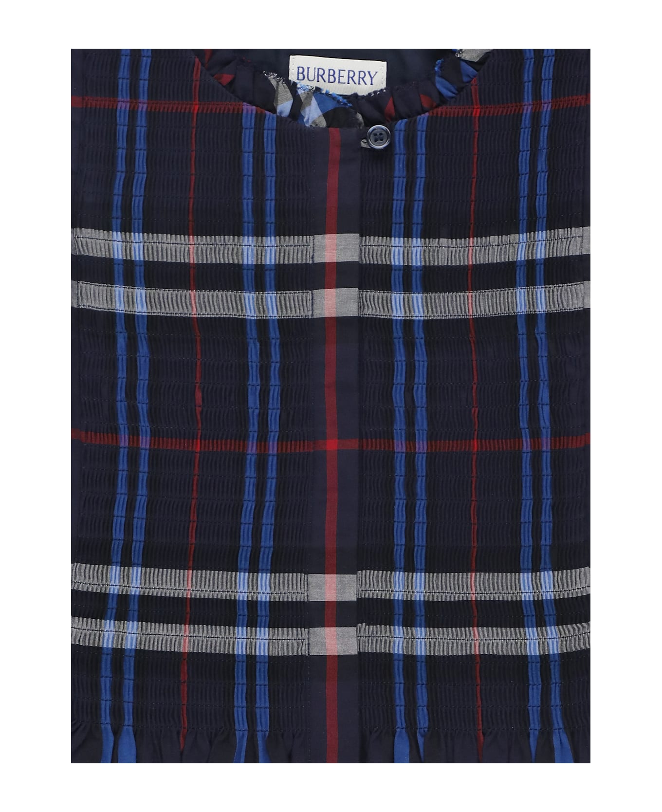 Burberry Cotton Dress - Blue