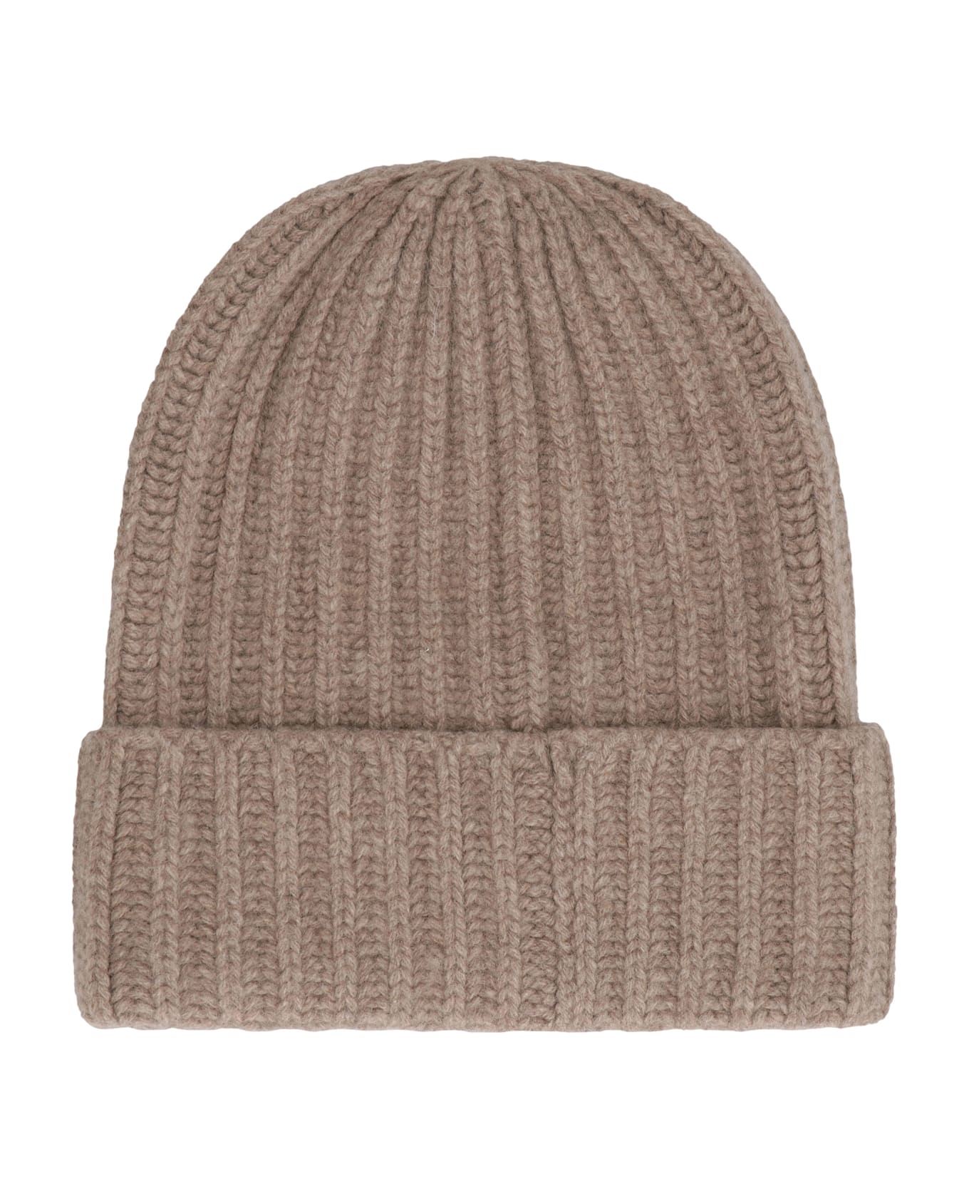 Malo Wool And Cashmere Hat - brown