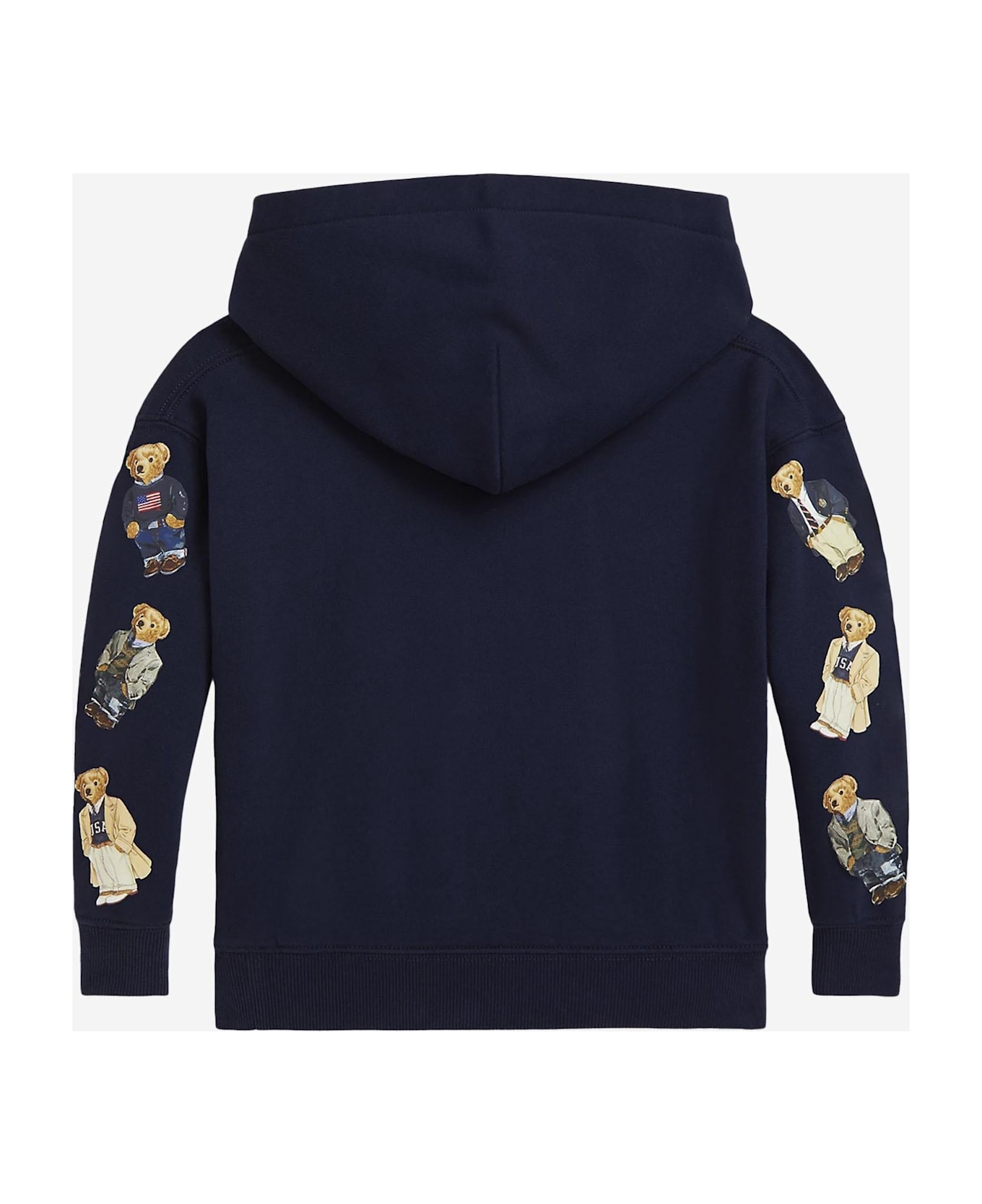 Polo Ralph Lauren Cotton Blend Sweatshirt With Logo - Blue