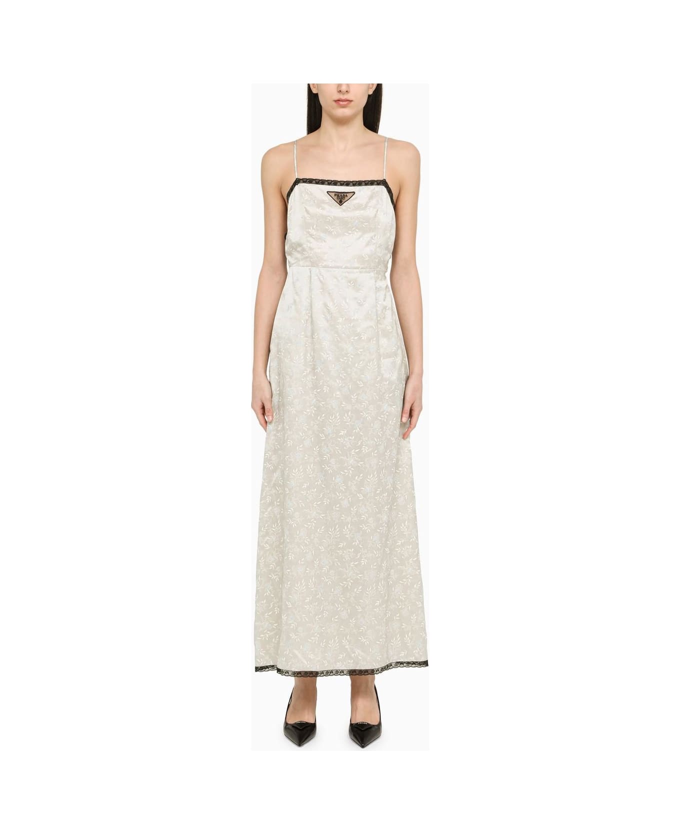 Prada Pearl Jacquard Dress