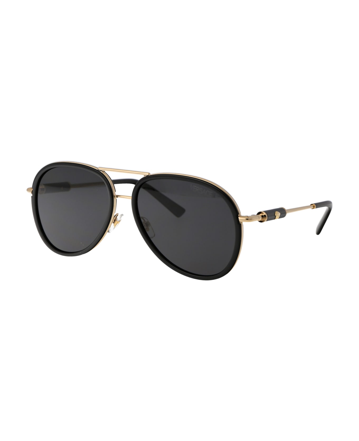 Versace Eyewear 0ve2260 Sunglasses - 100287 BLACK
