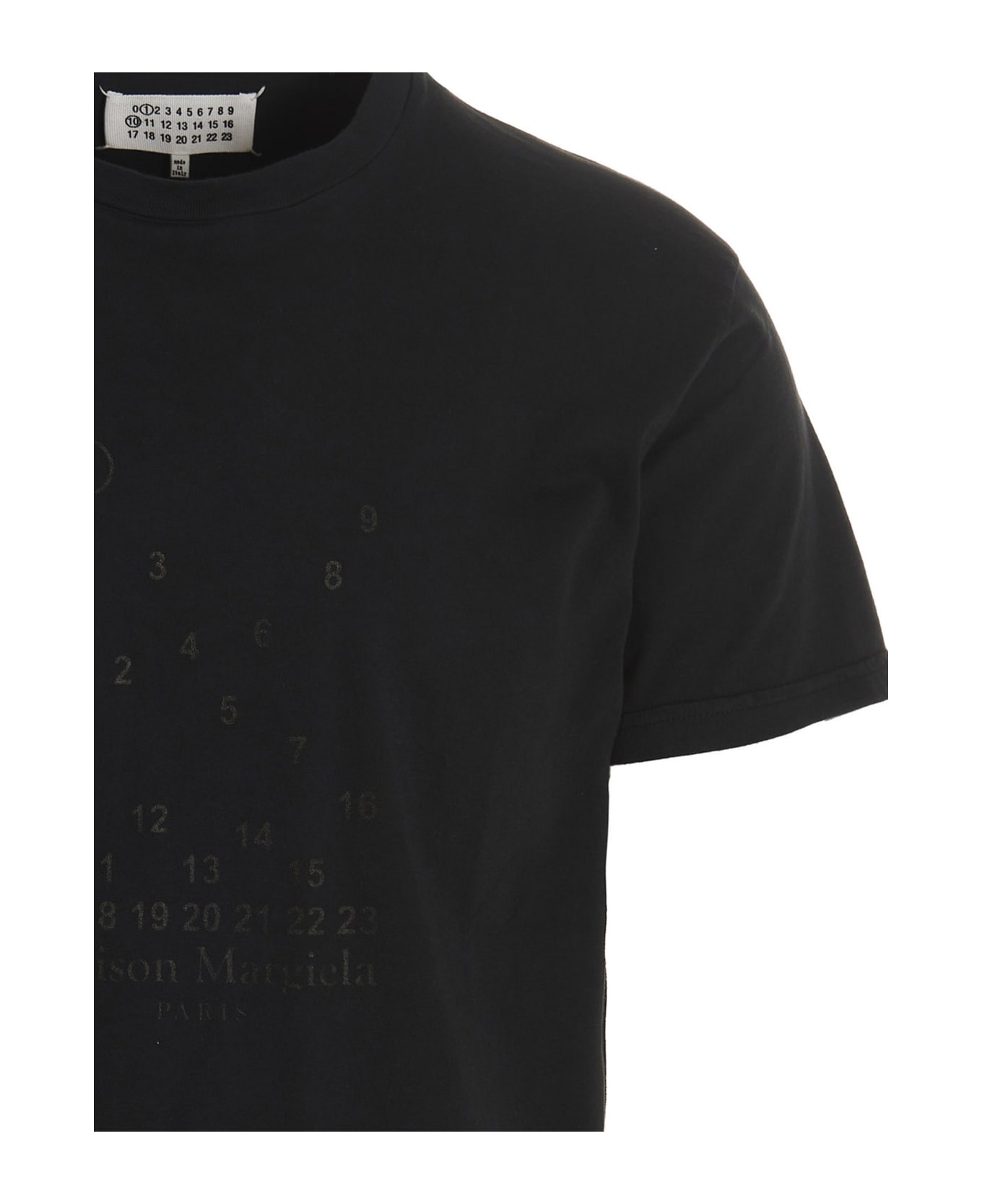 Maison Margiela Logo Print T-shirt - Black  