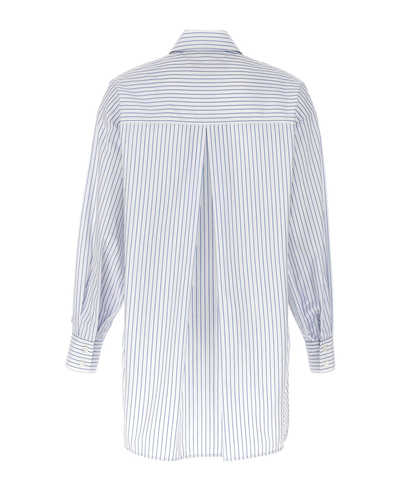 Carolina Herrera Striped Shirt - Light Blue シャツ
