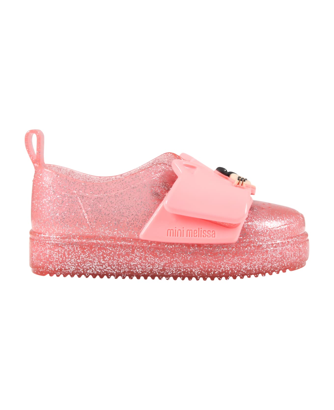 Melissa Pink Sneakers For Girl With Animal - Pink