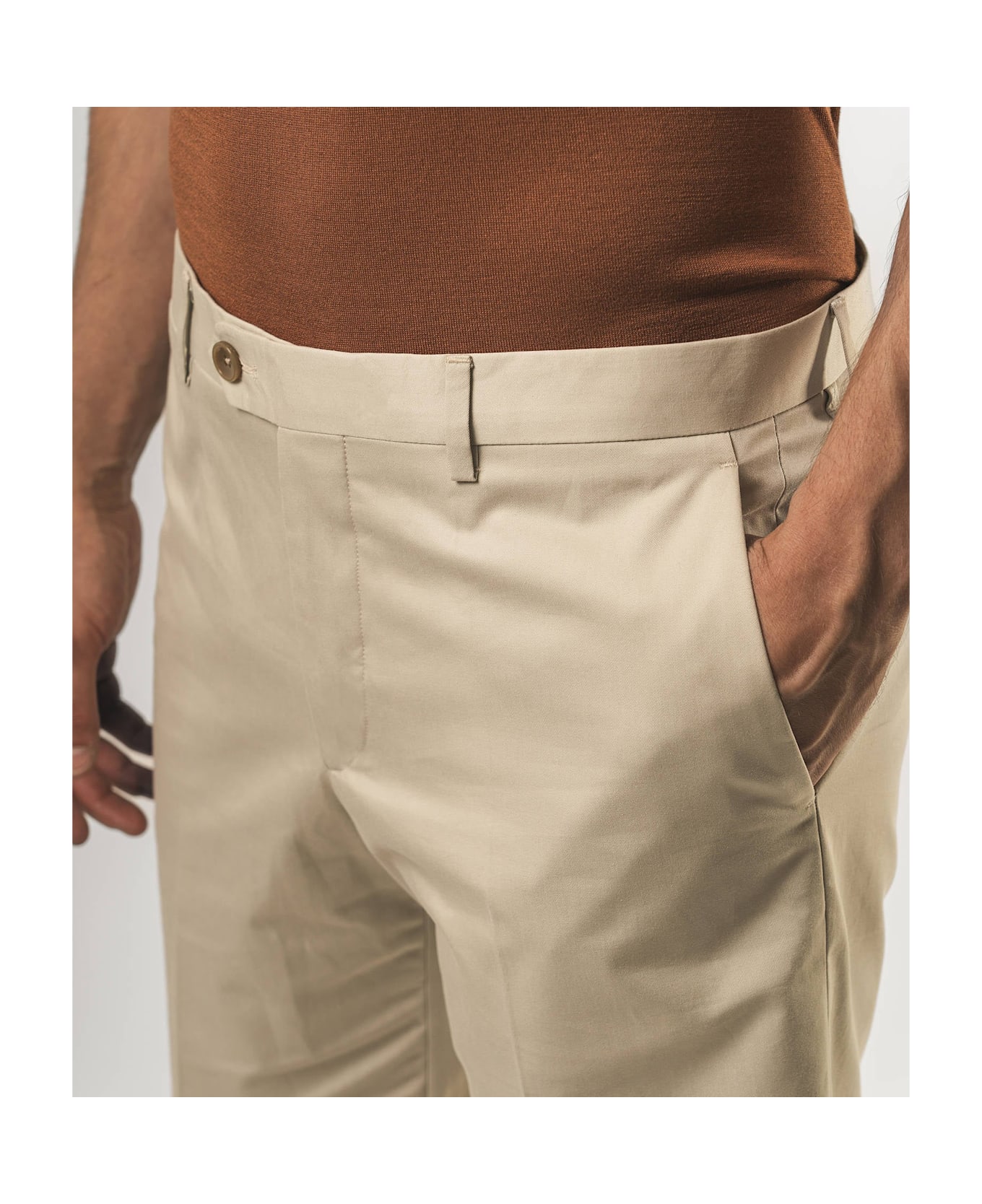Larusmiani Capriccioli Bermuda Shorts Shorts - LightGray