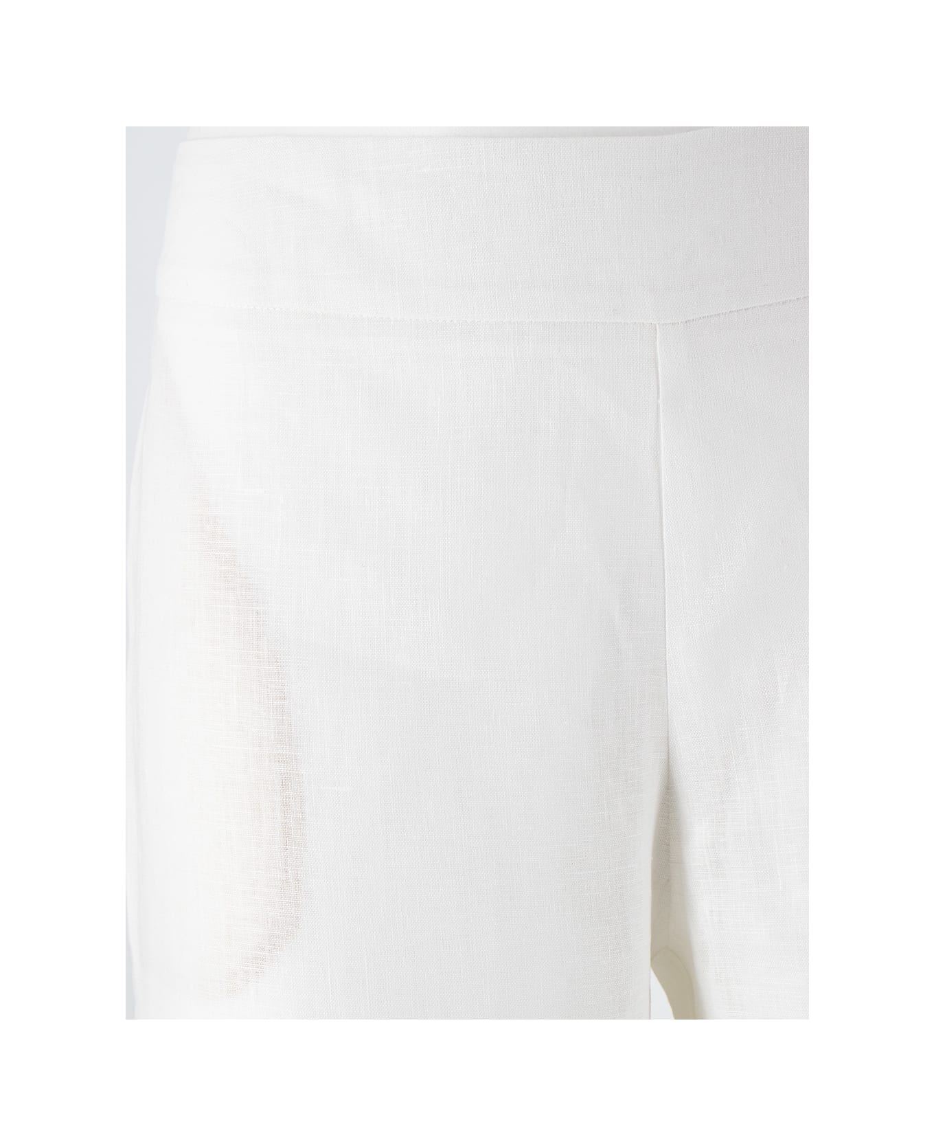 Ermanno Scervino Trousers - SNOW WHITE_OFF WHITE