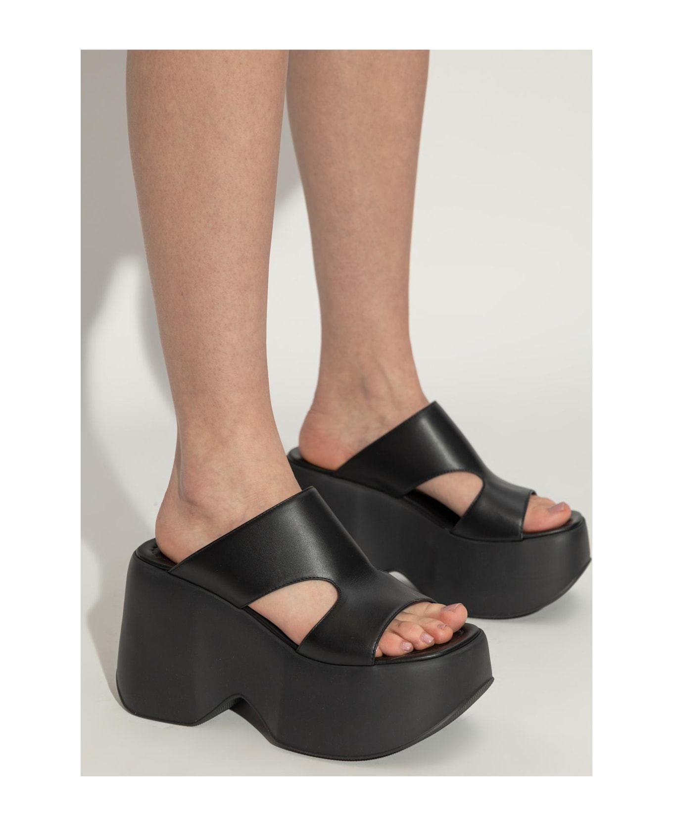 Vic Matié Vic Matie Wedge Sandals - Black