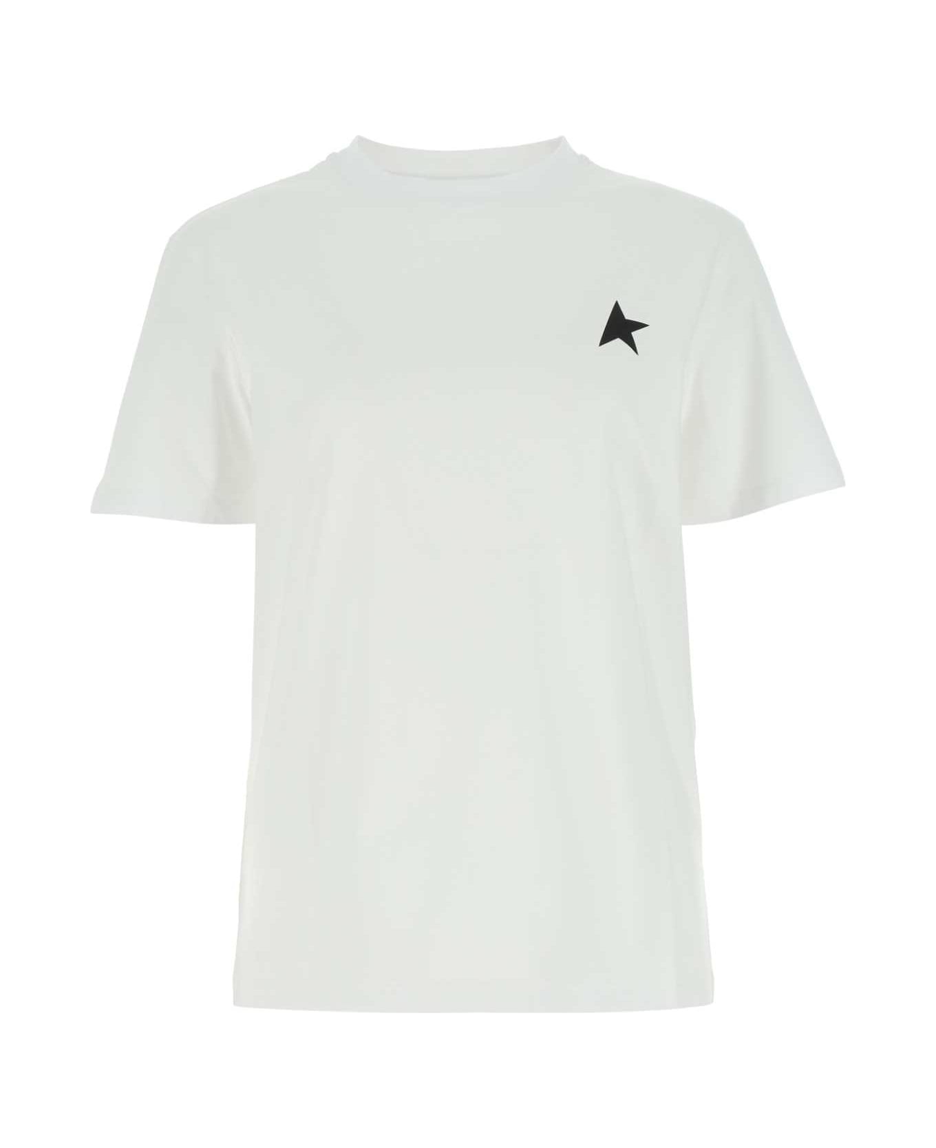 Golden Goose White Cotton T-shirt - 10364