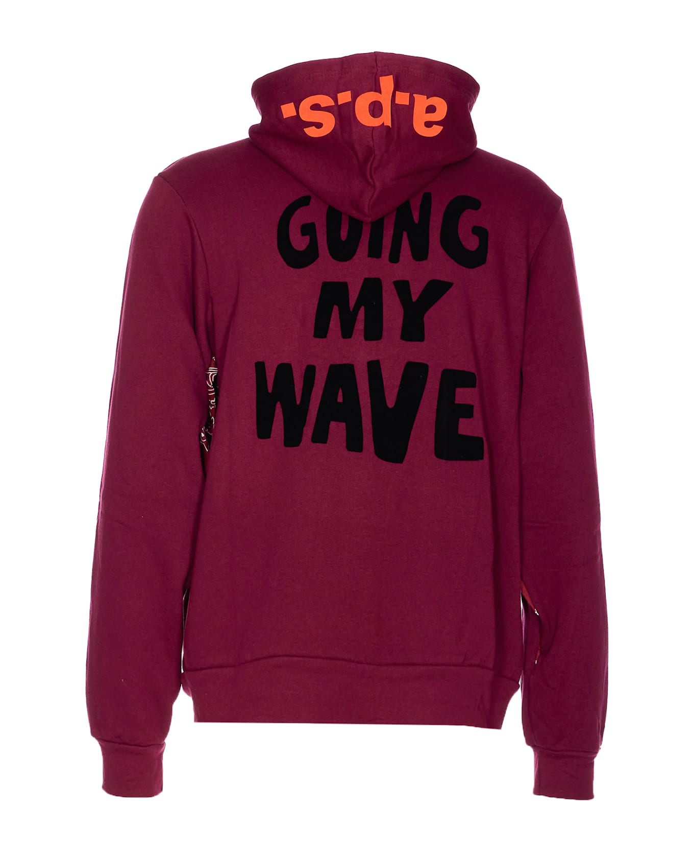 Apres Surf Zipped Sydney Hoodie - Red