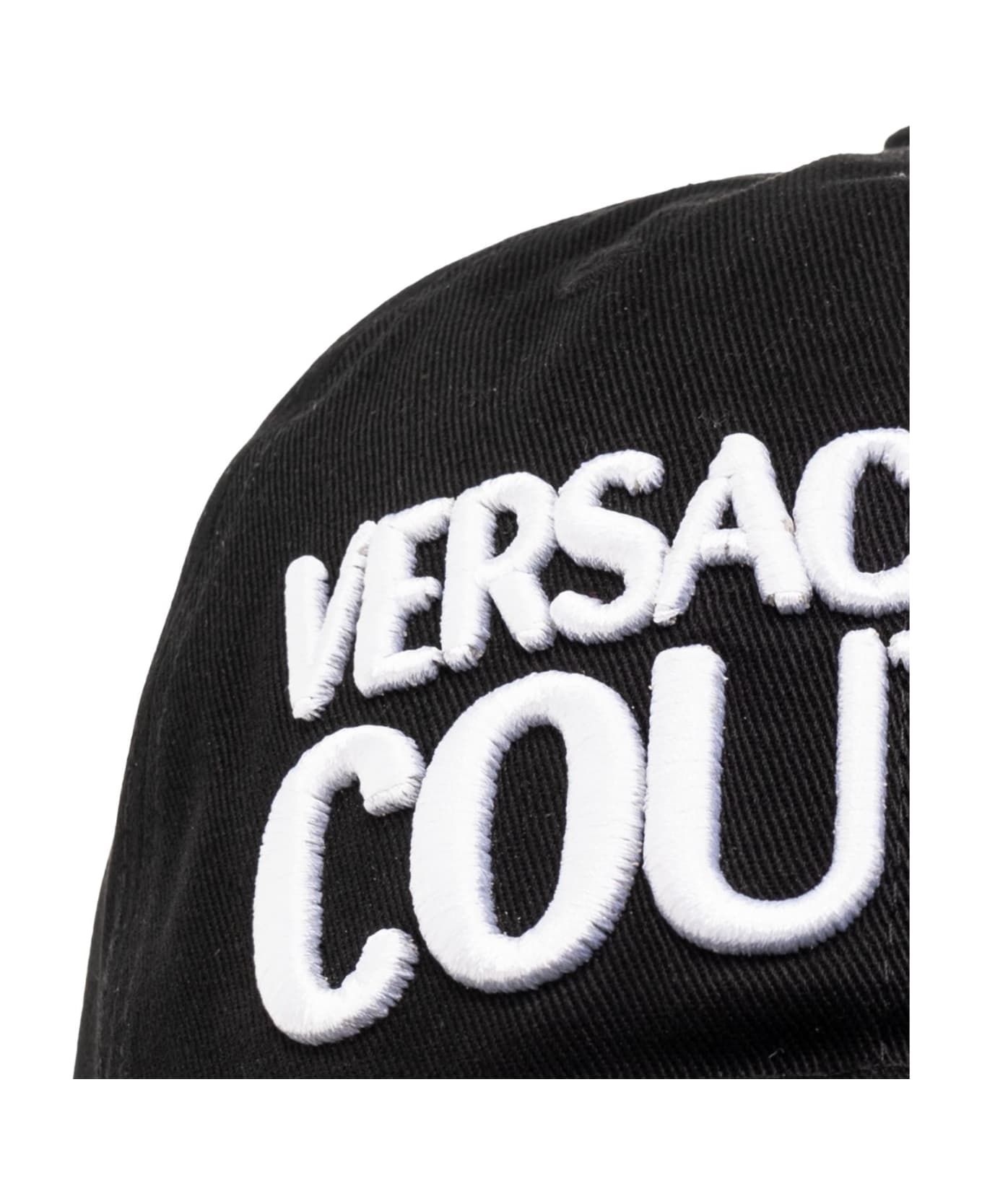 Versace Jeans Couture Baseball Cap With Logo - NERO
