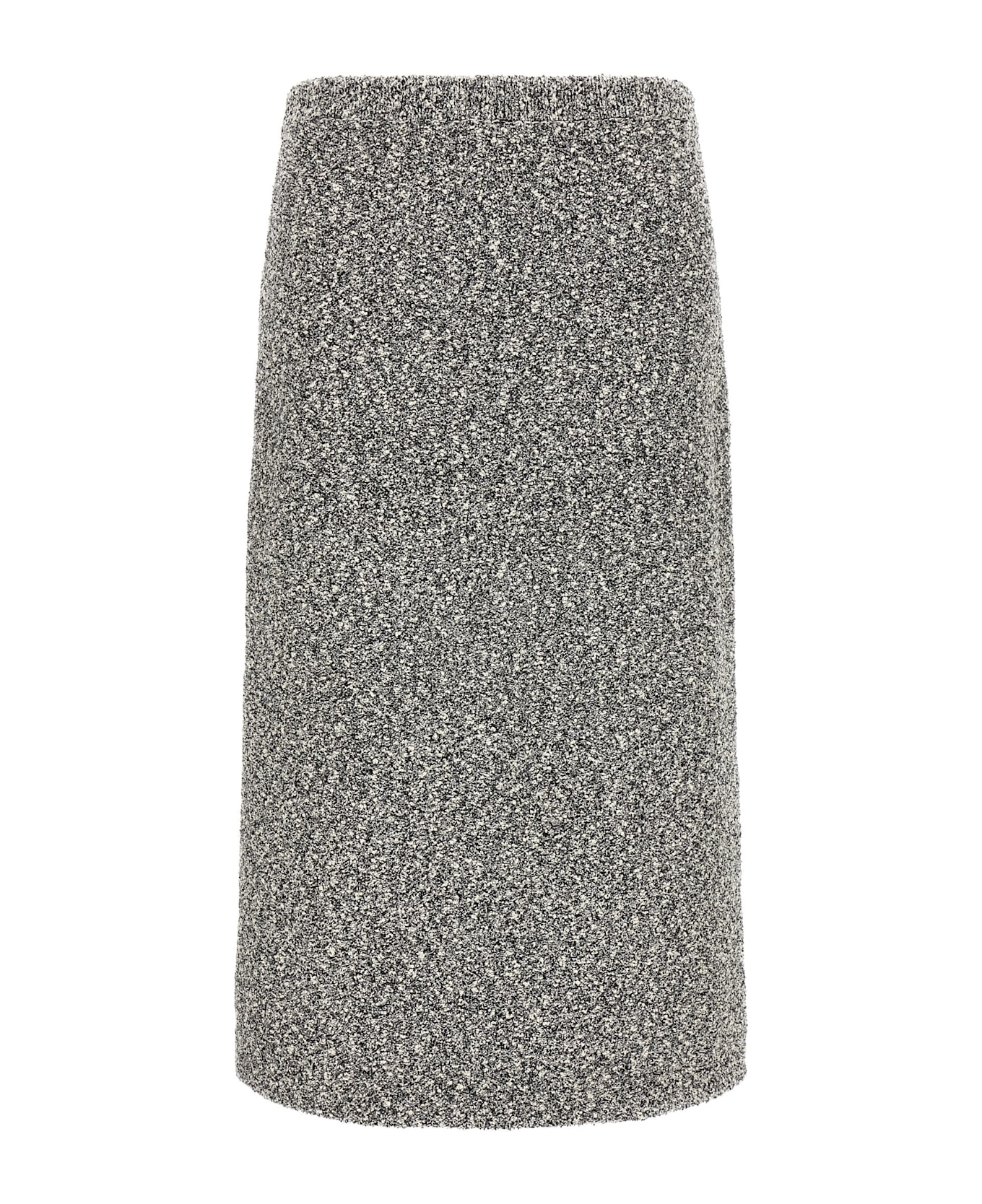 Tory Burch Tweed Skirt - Black  