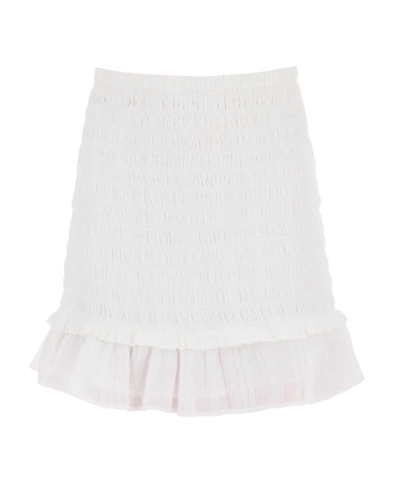 Marant Étoile Dorela Mini Skirt - WHITE