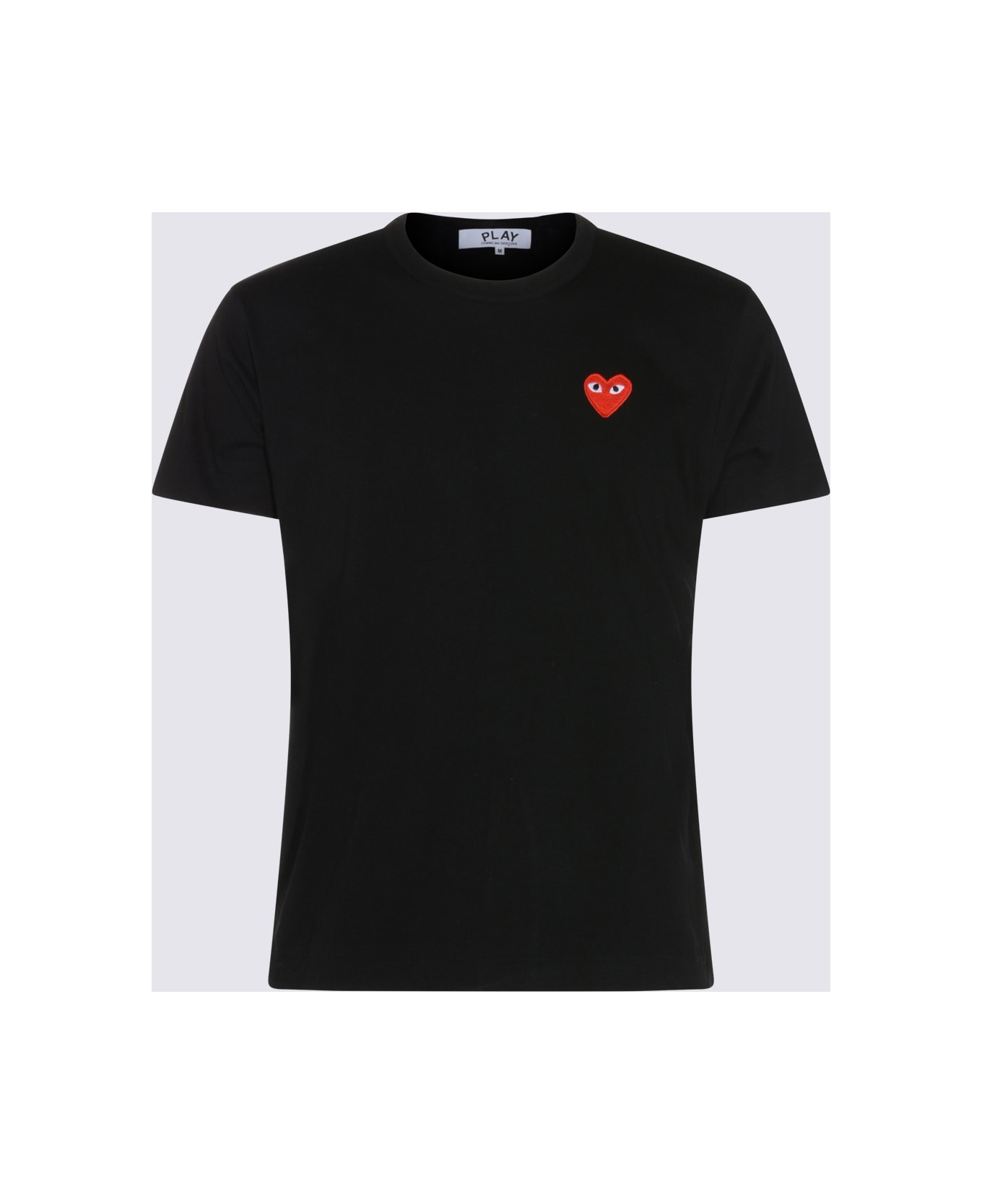 Comme des Garçons Play Black Cotton T-shirt - Black