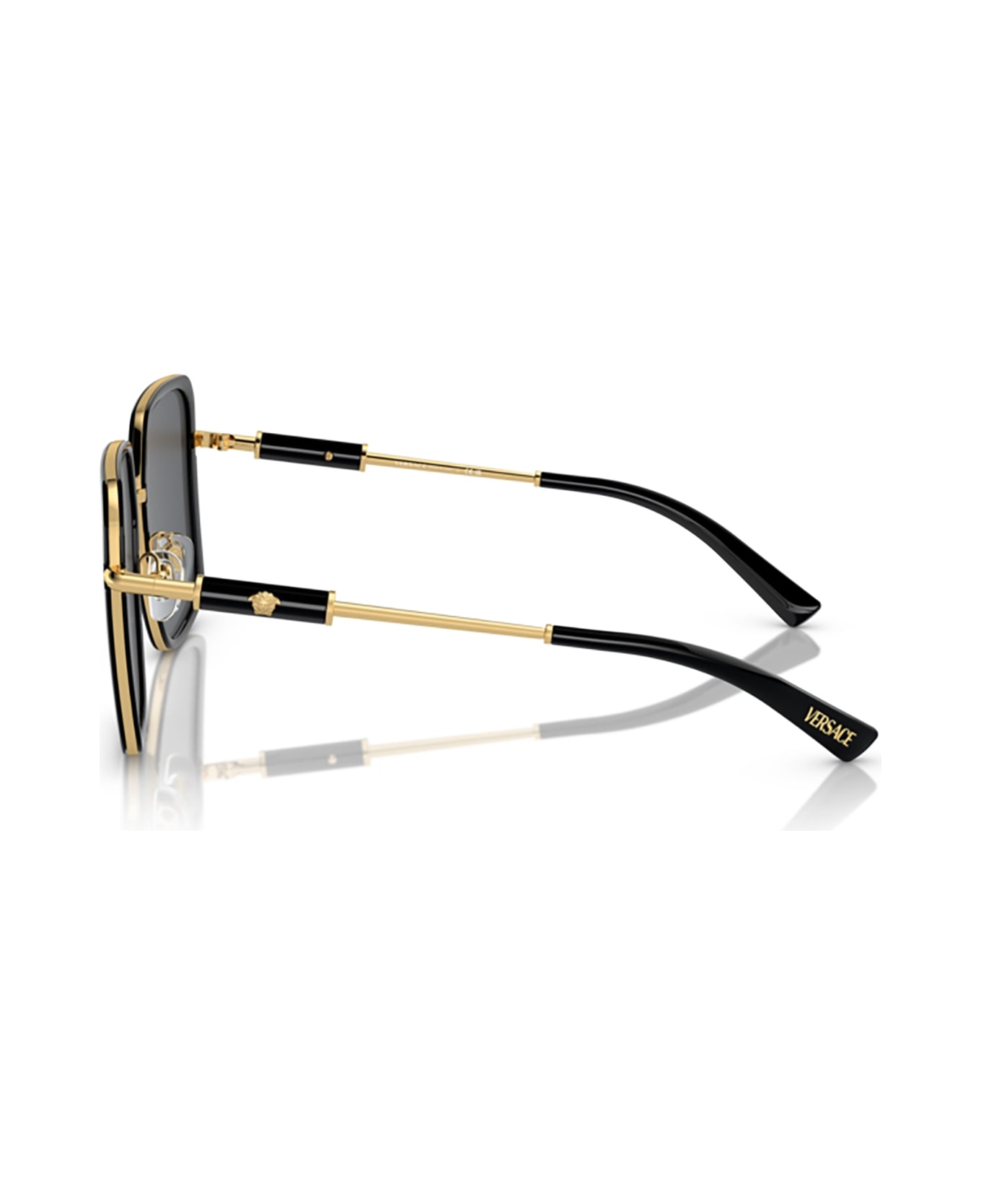 Versace Eyewear Ve2261 Black Sunglasses - Black サングラス