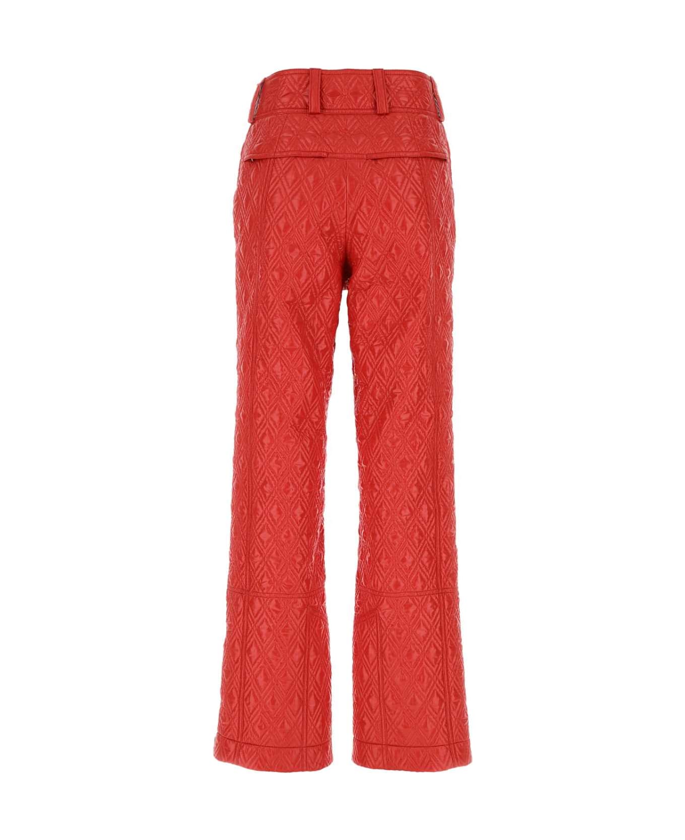 Gucci Red Polyester Pant - Multicolor