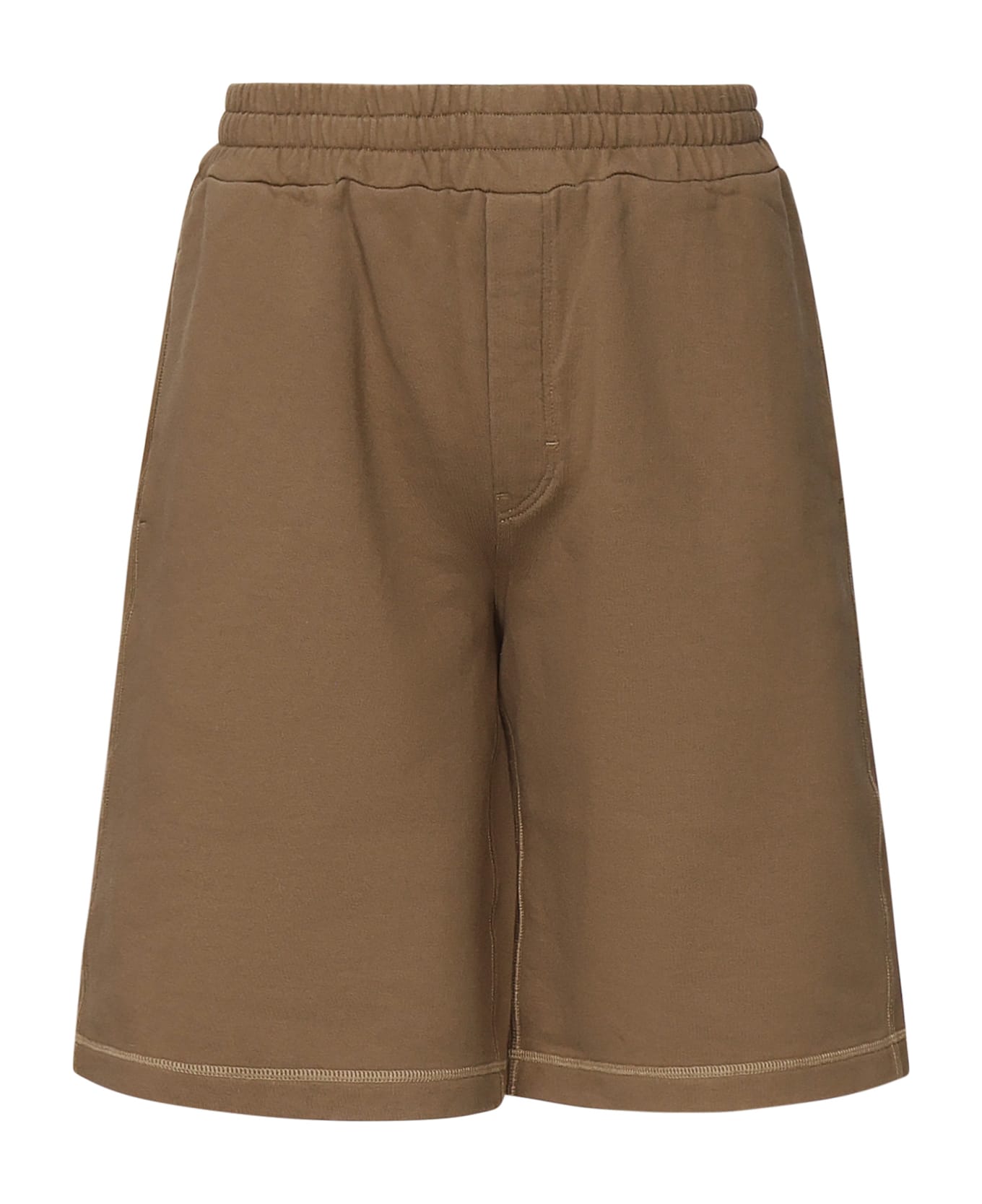 Dolce 
Gabbana Cotton Jogging Shorts - Brown