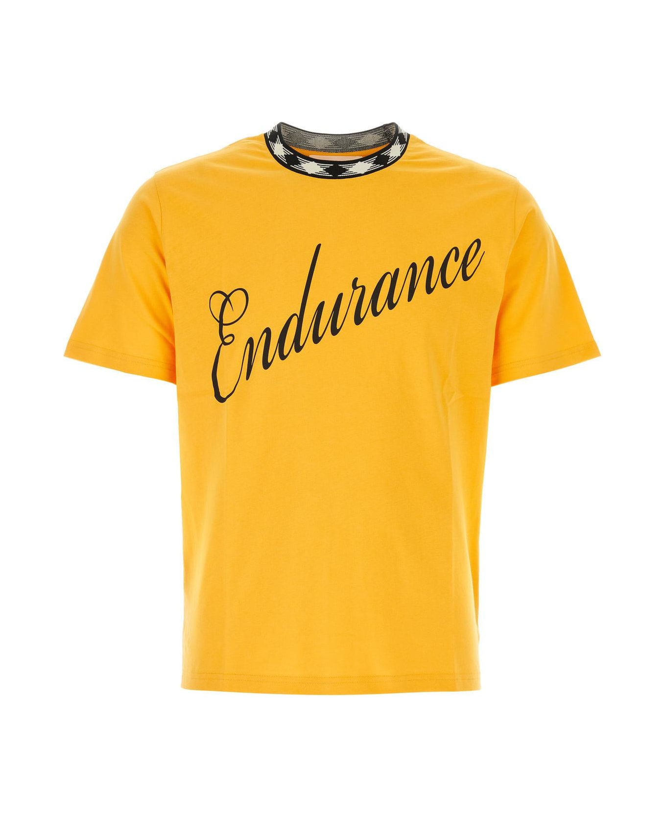 Wales Bonner Yellow Cotton Endurance T-shirt - Giallo シャツ