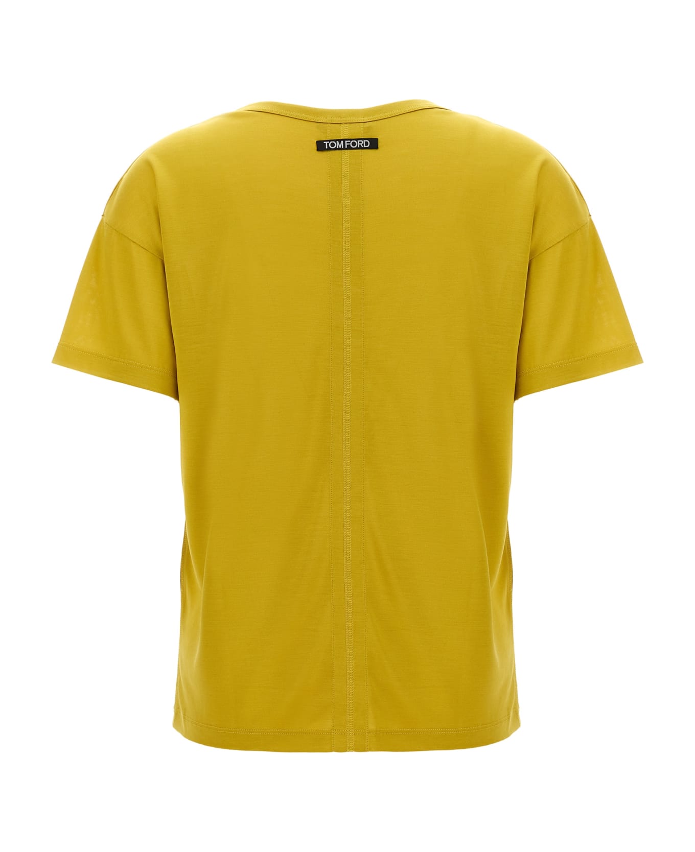 Tom Ford Silk T-shirt - Yellow