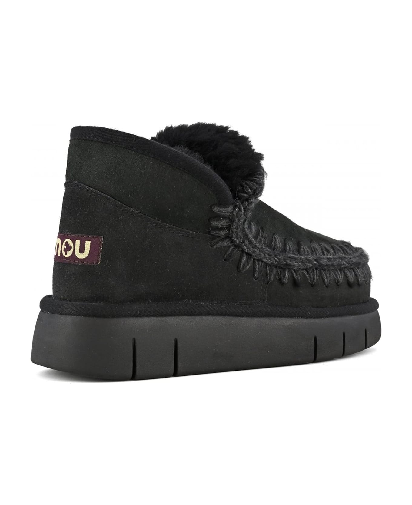 Mou Black Eskimo Bounce Sneaker - Black