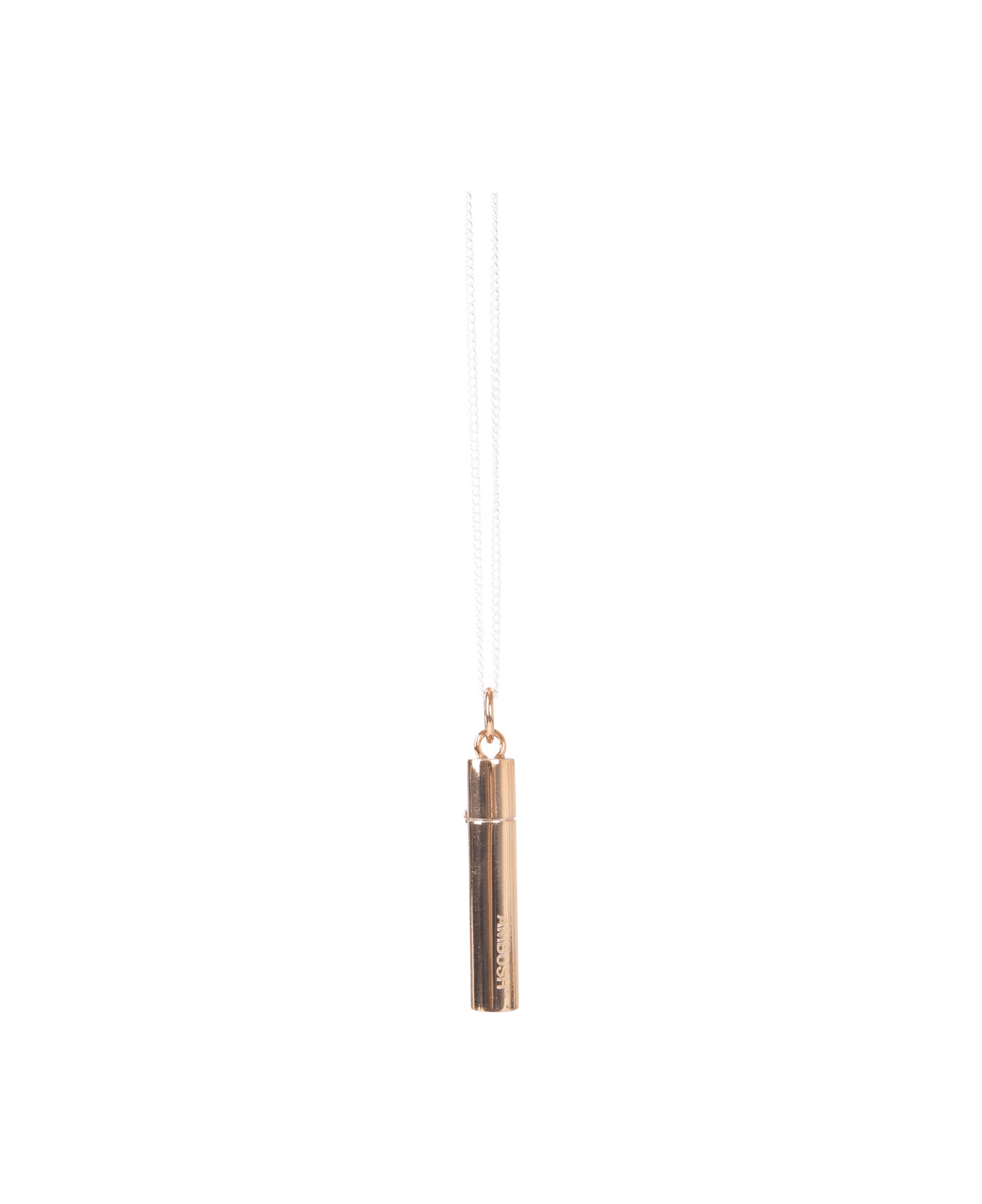 AMBUSH Necklace With Pills Holder Pendant - BRONZE