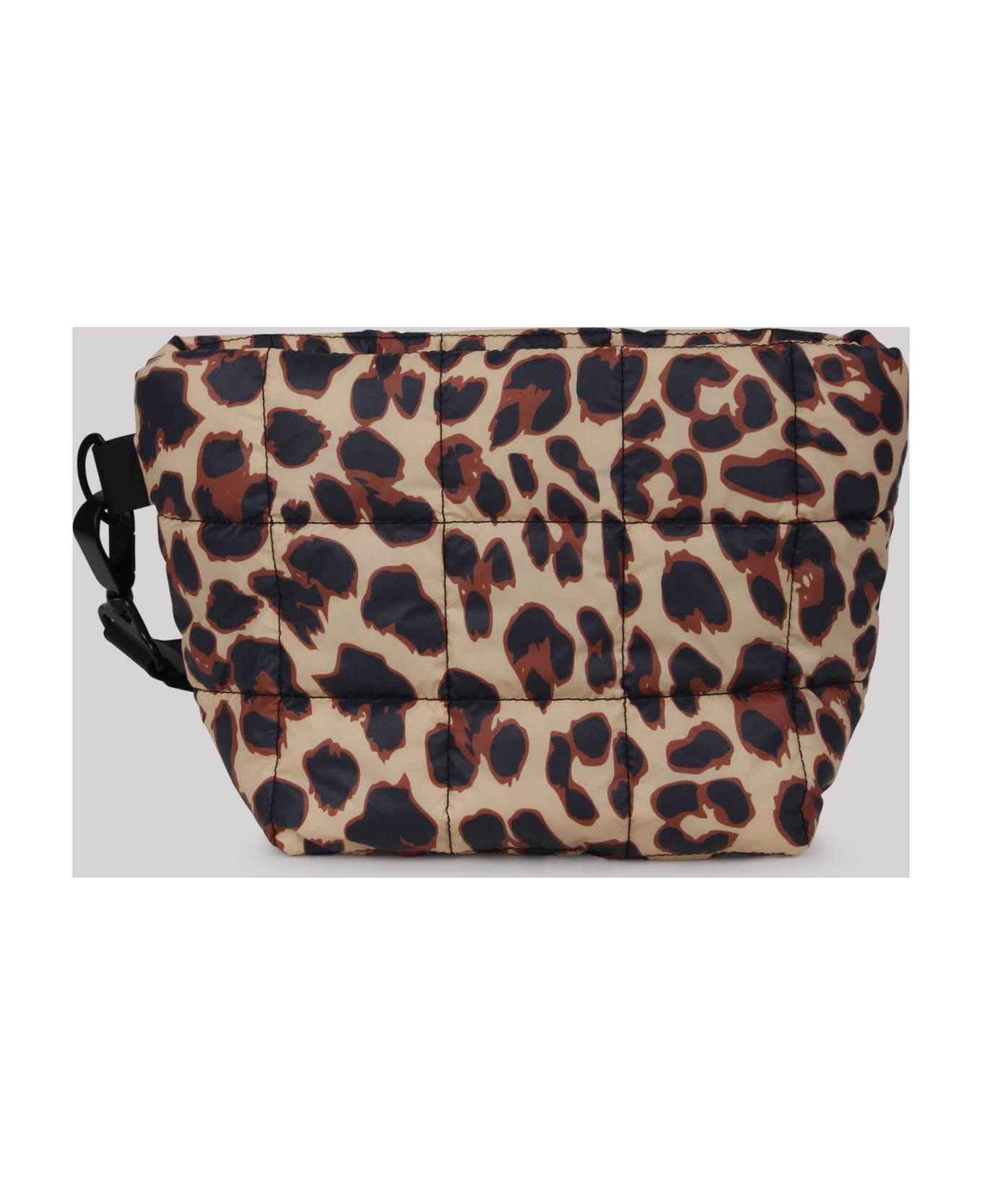 VeeCollective Vee Collective Leopard-print Padded Clutch クラッチバッグ