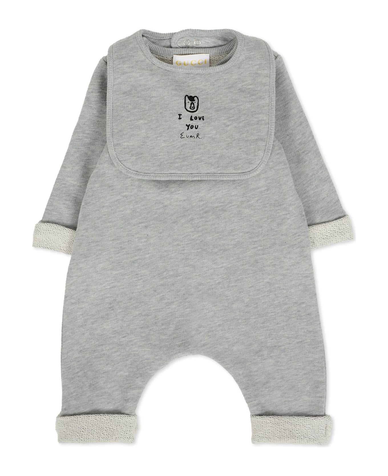 Gucci Grey Set For Babykids With Dog - Grey