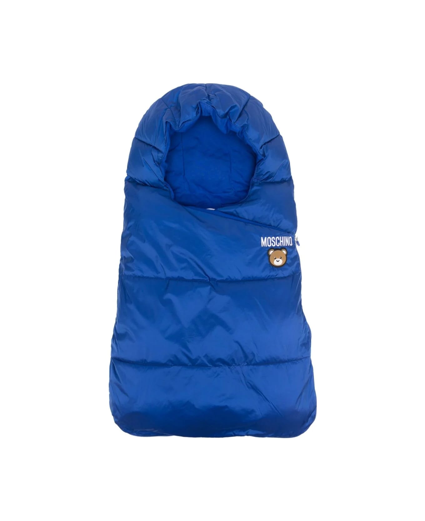Moschino Sleeping Bag With Application - Blue