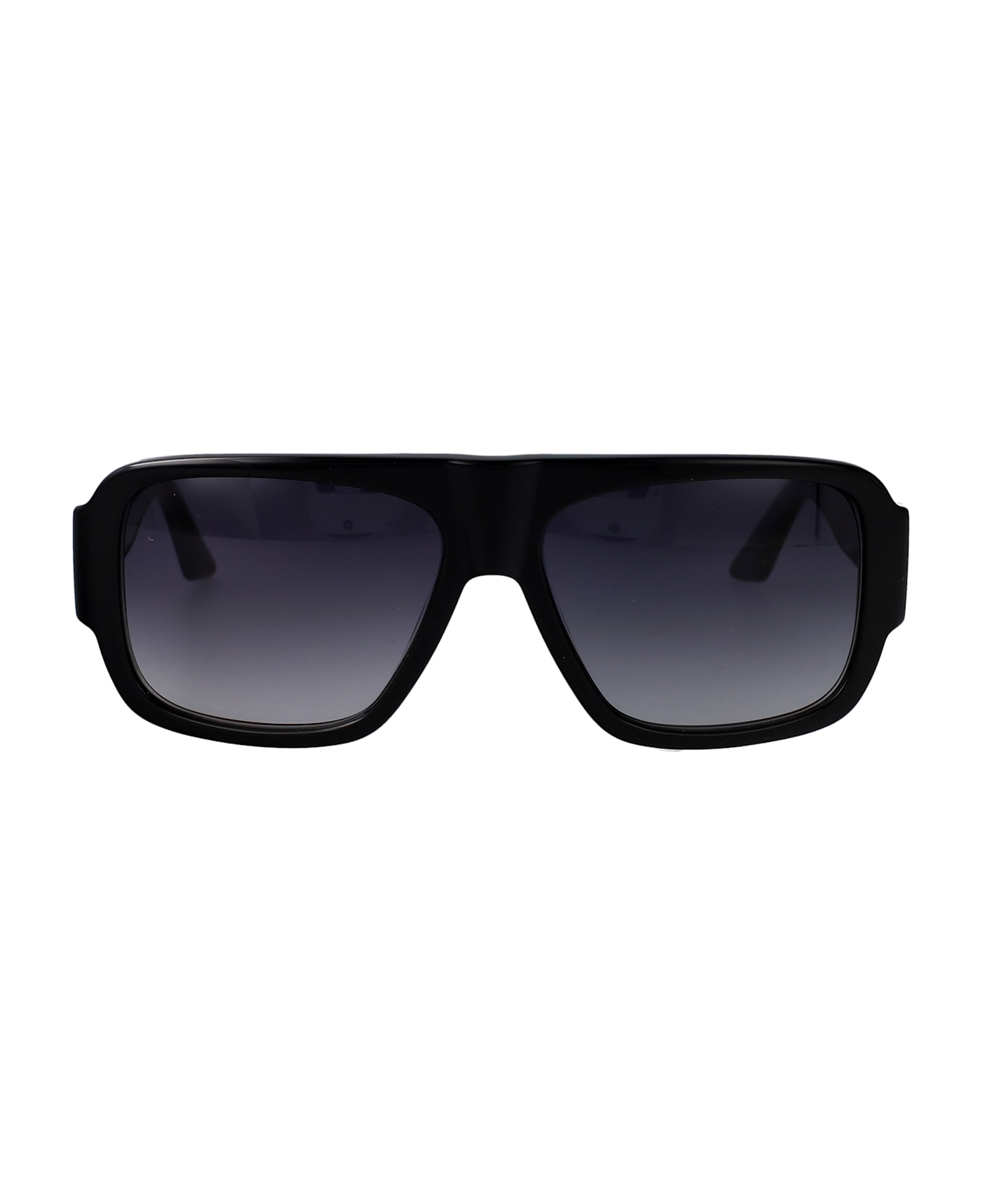 GCDS Gd0069 Sunglasses - nero lucido / fumo grad