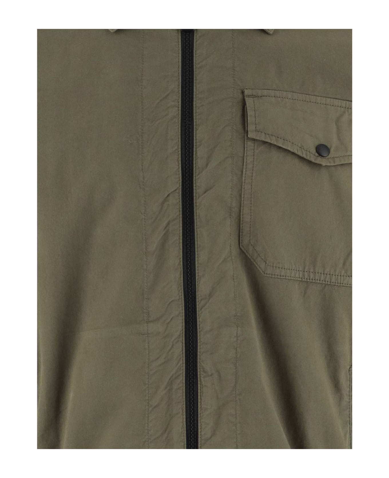 Woolrich Cotton Jacket - Green ブレザー