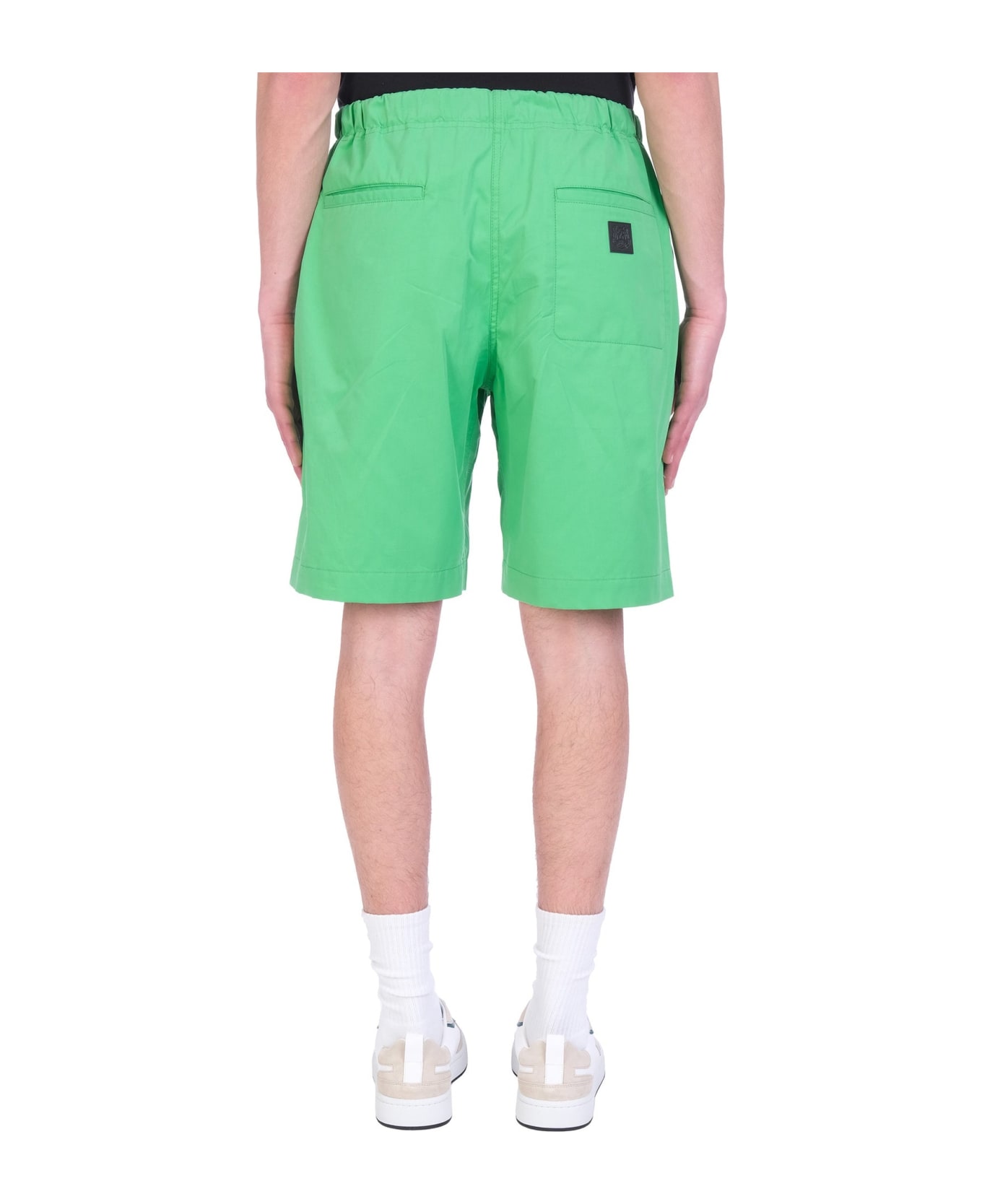 Kenzo Cotton Shorts - Green