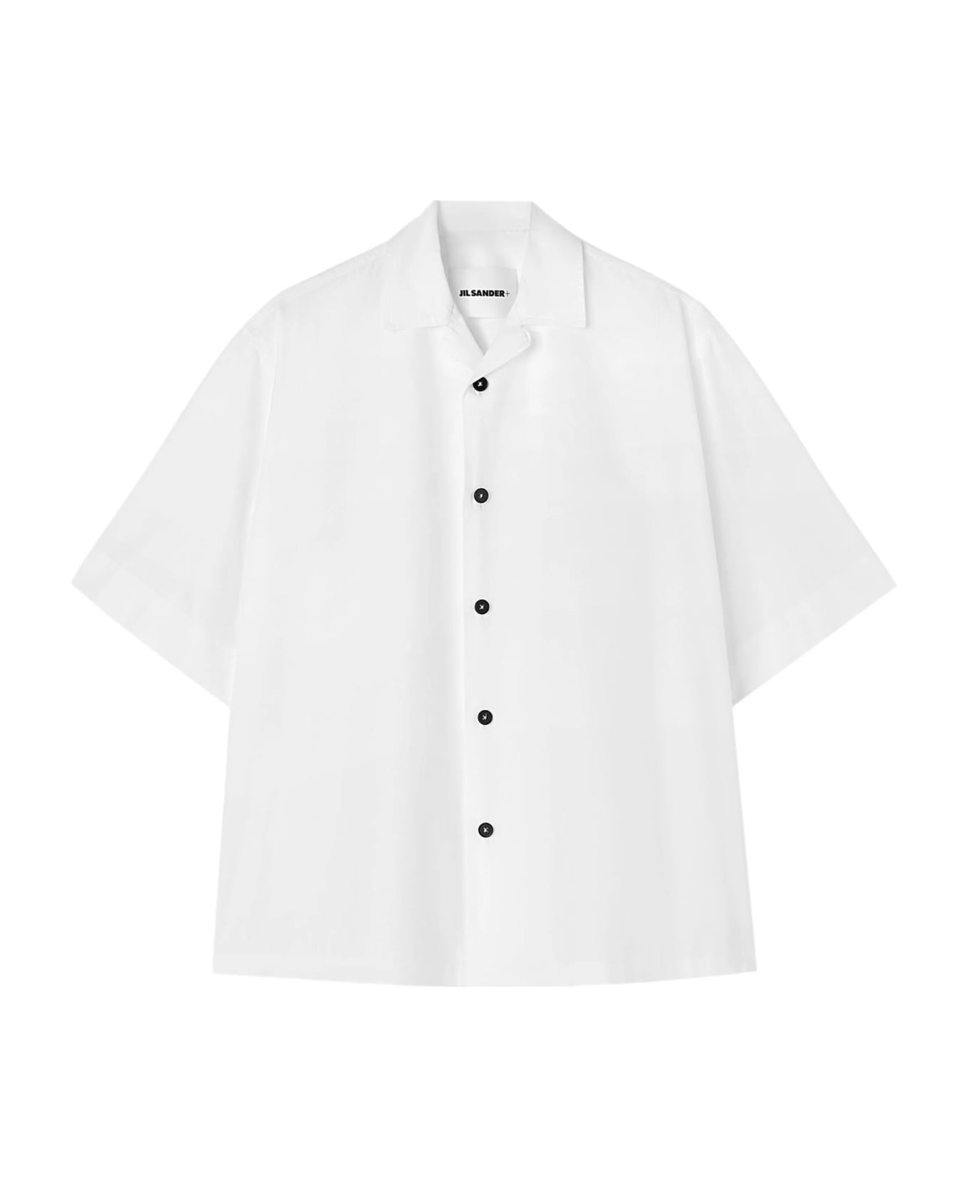 Jil Sander Bowling Shirt - WHITE