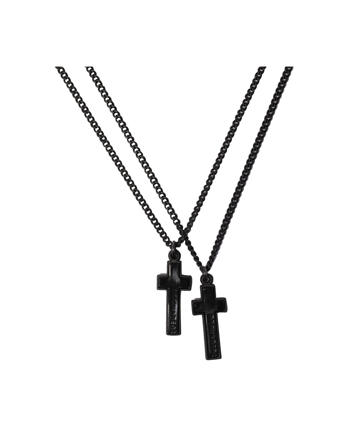 Dsquared2 Jesus Necklace - Black