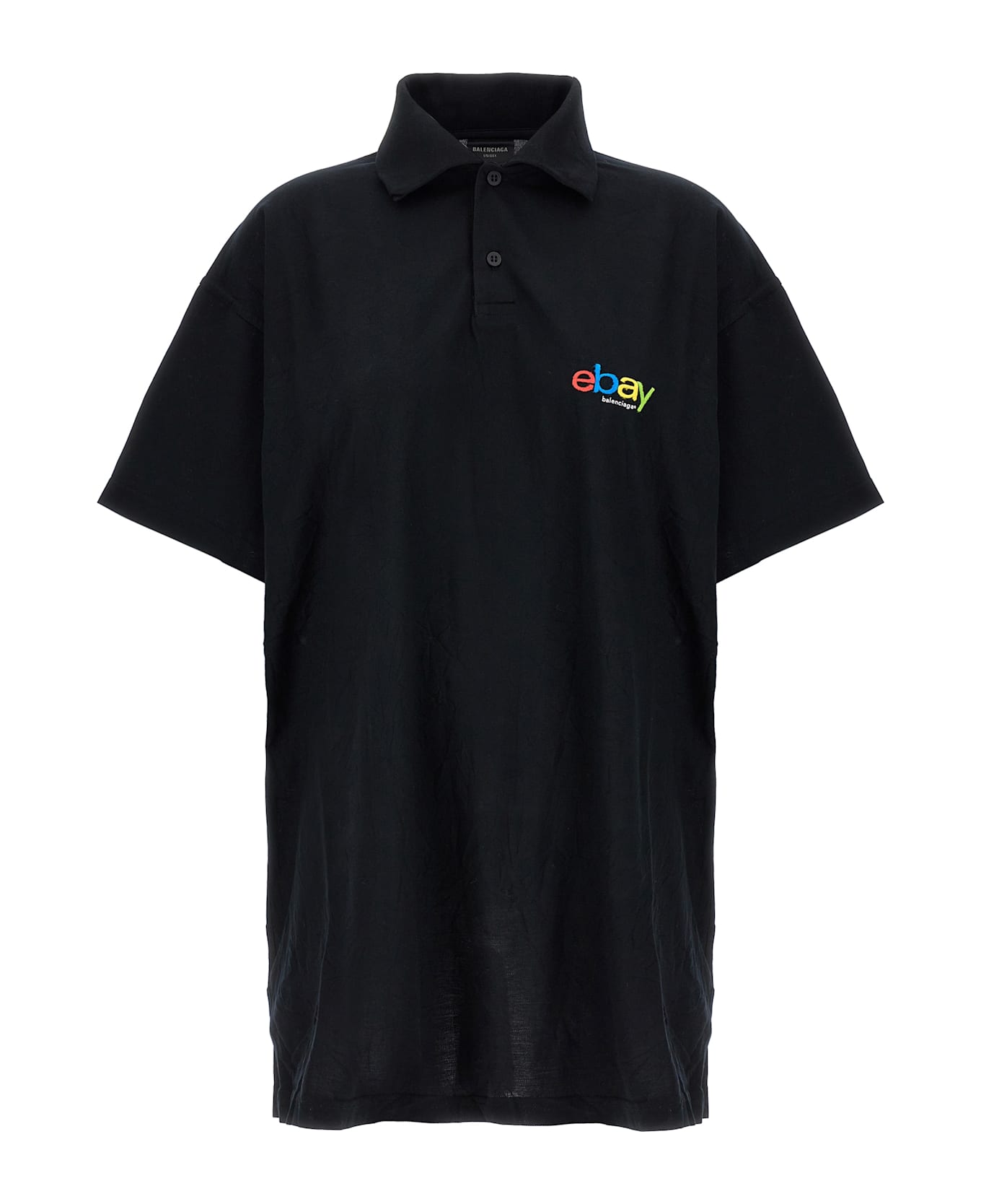 Balenciaga 'ebay' Polo Shirt - Black