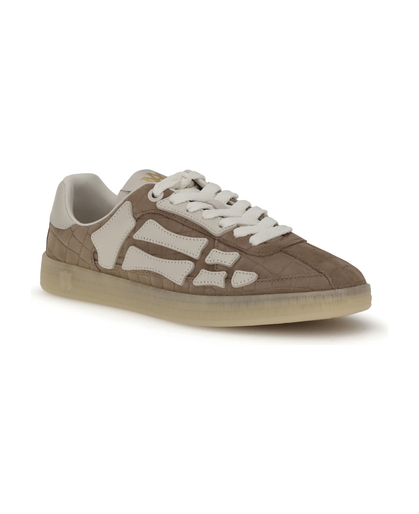 AMIRI Croc Debossed Pacific Bones Sneakers