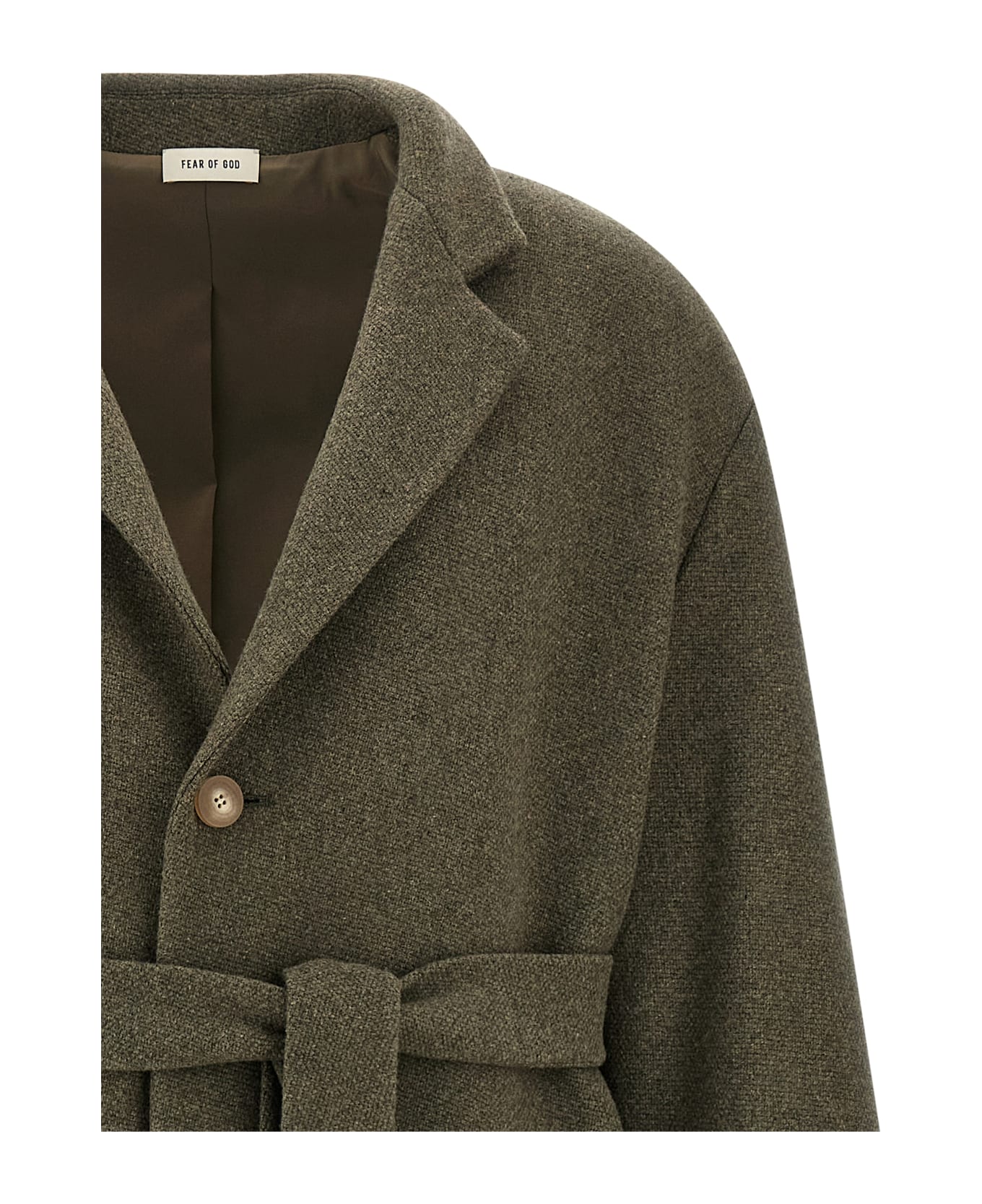 Fear of God 
relaxed
 Coat - Green