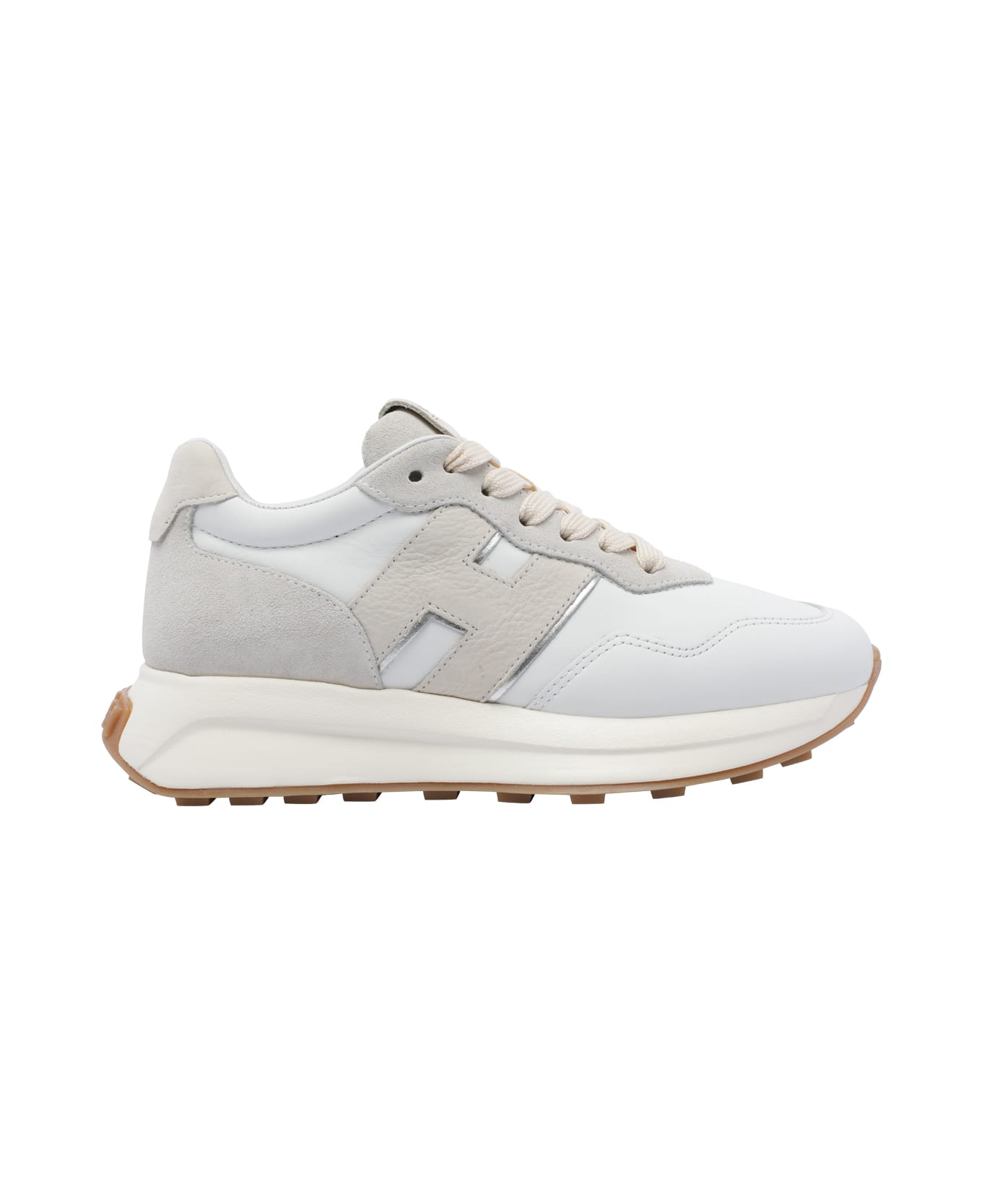 Hogan H641 Sneakers - BIANCO GHIACCIO ARGENTO