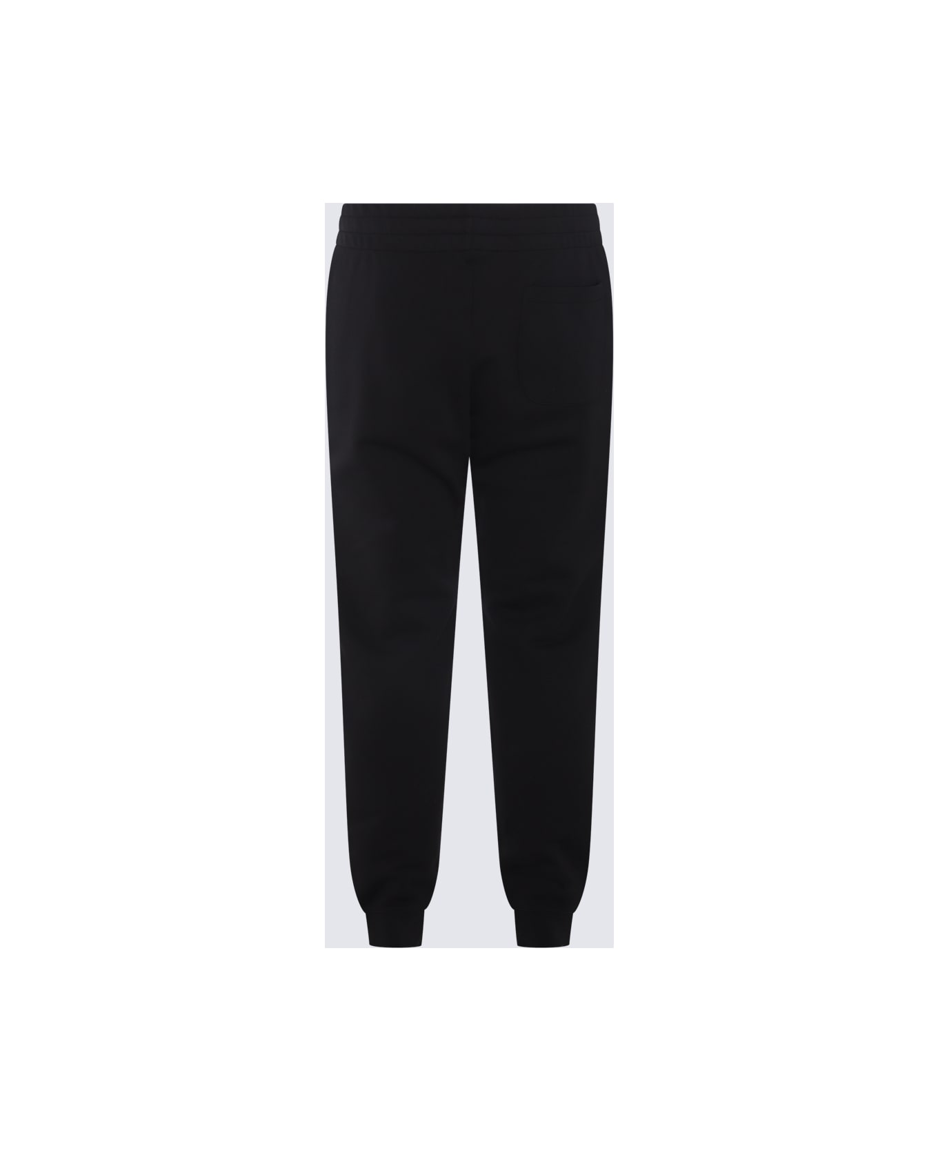Moschino Black Cotton Pants - Black スウェットパンツ