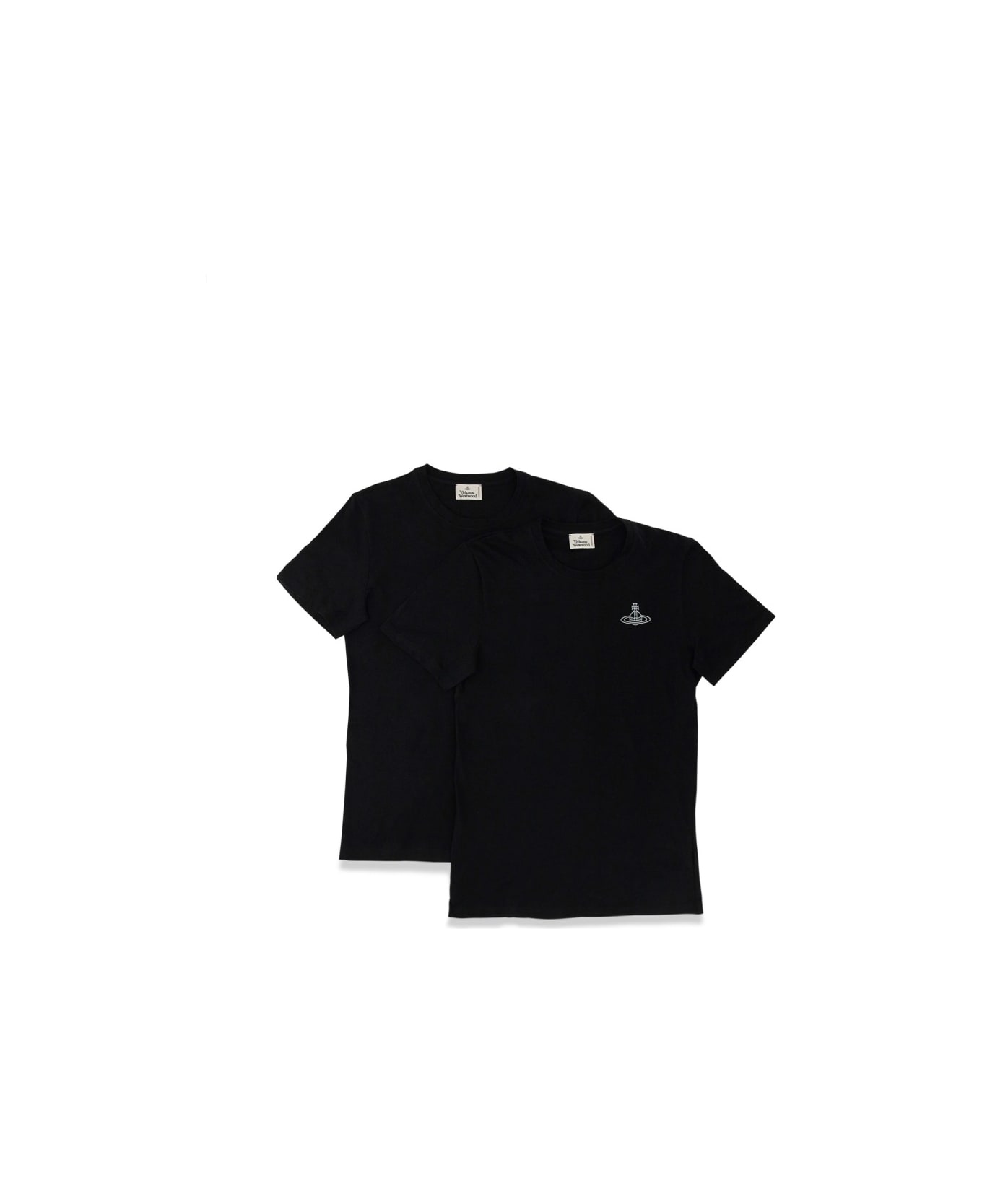 Vivienne Westwood Pack Of Two T-shirts - BLACK