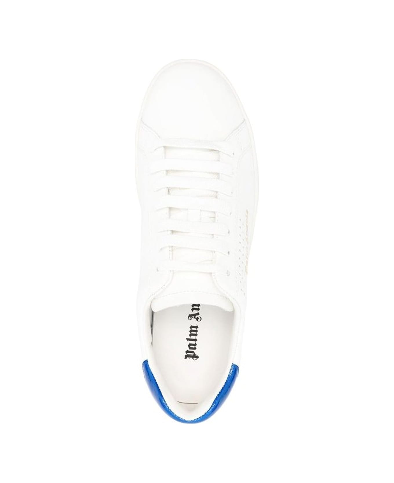 Palm Angels Leather Sneakers - White