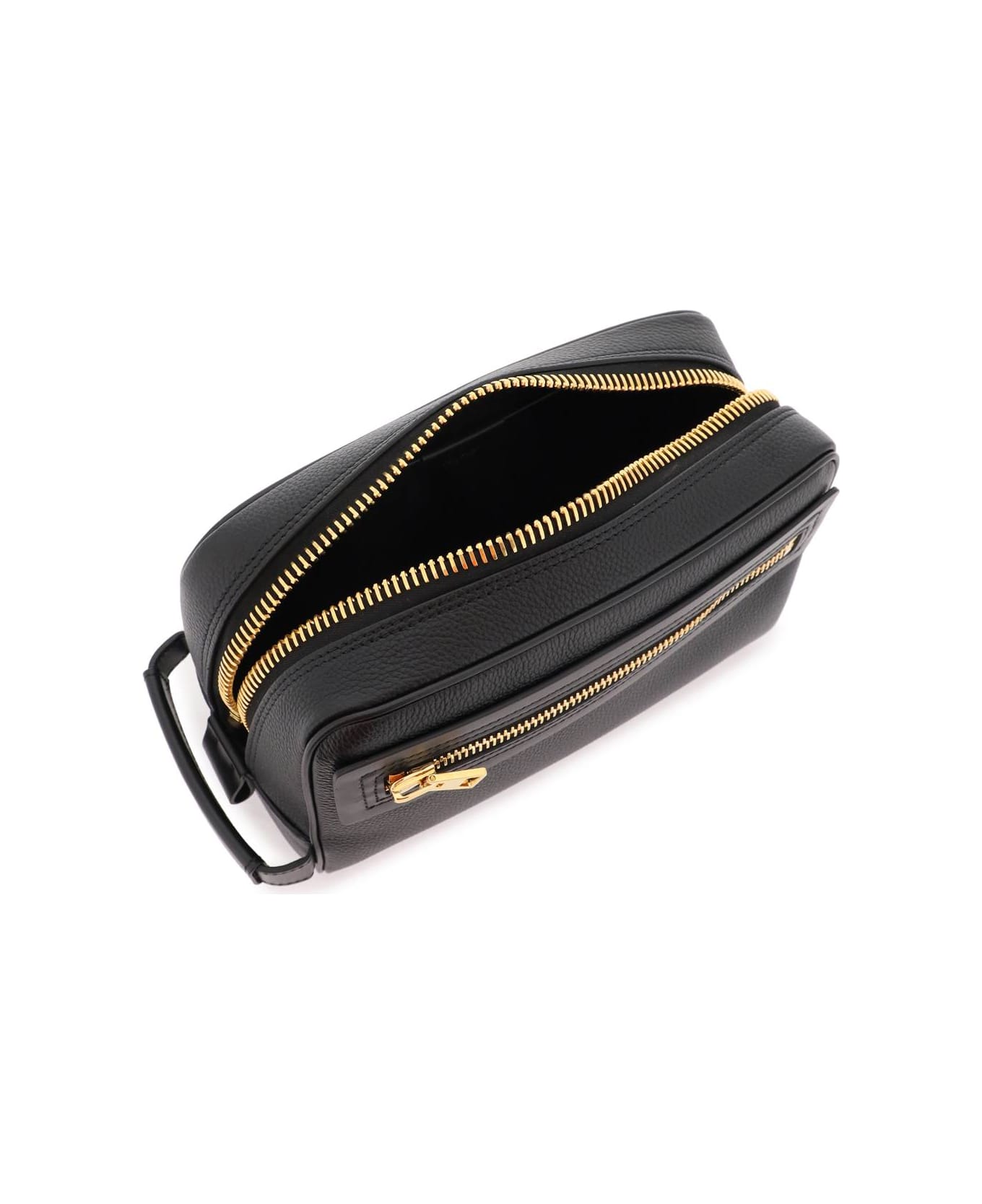 Tom Ford Leather Vanity Case - BLACK (Black)