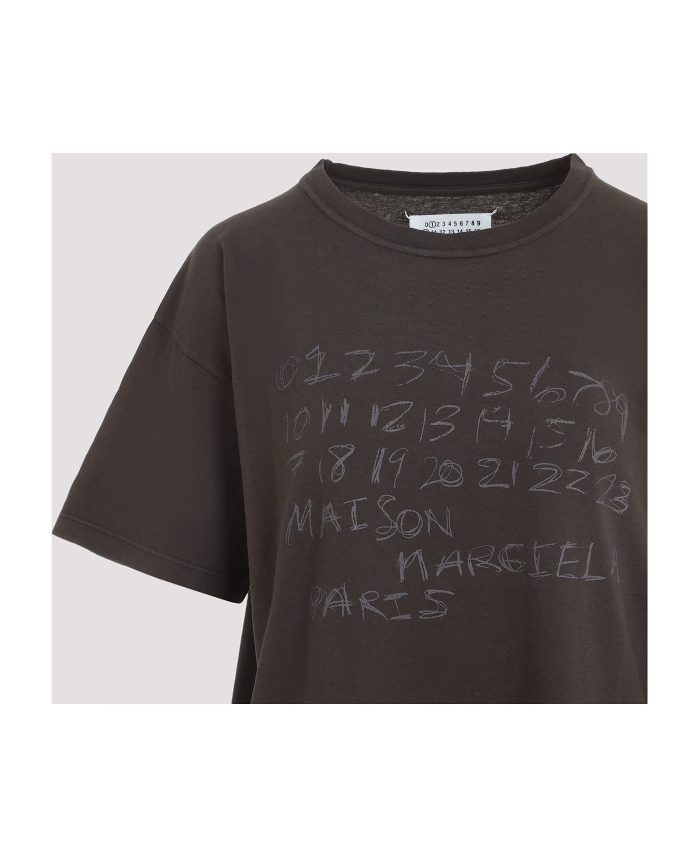 Maison Margiela Cotton T-shirt - Brown